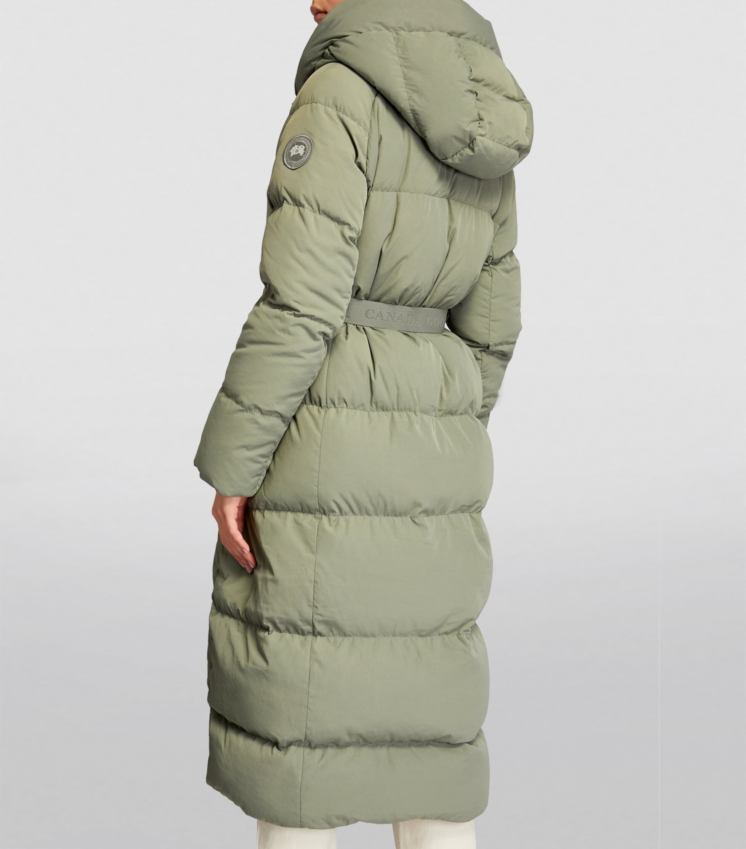 Down-Filled Marlow Padded Coat 852 SAGEBUSH Image 4