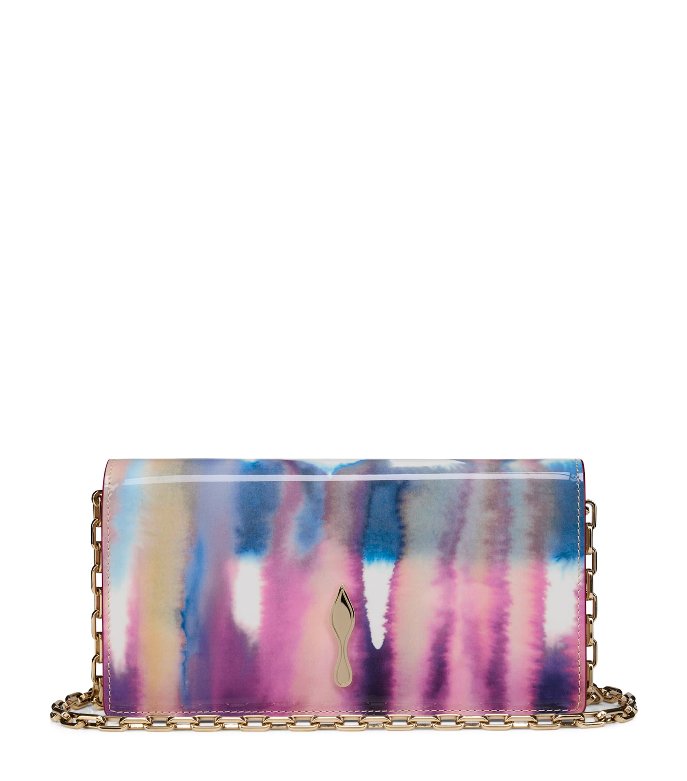 Christian Louboutin Bettina Patent Leather Clutch Bag Image 1