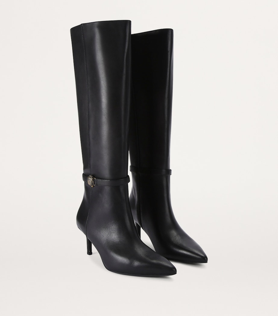 Kurt Geiger London Kensington Flexi Knee-High Boots Black Image 3