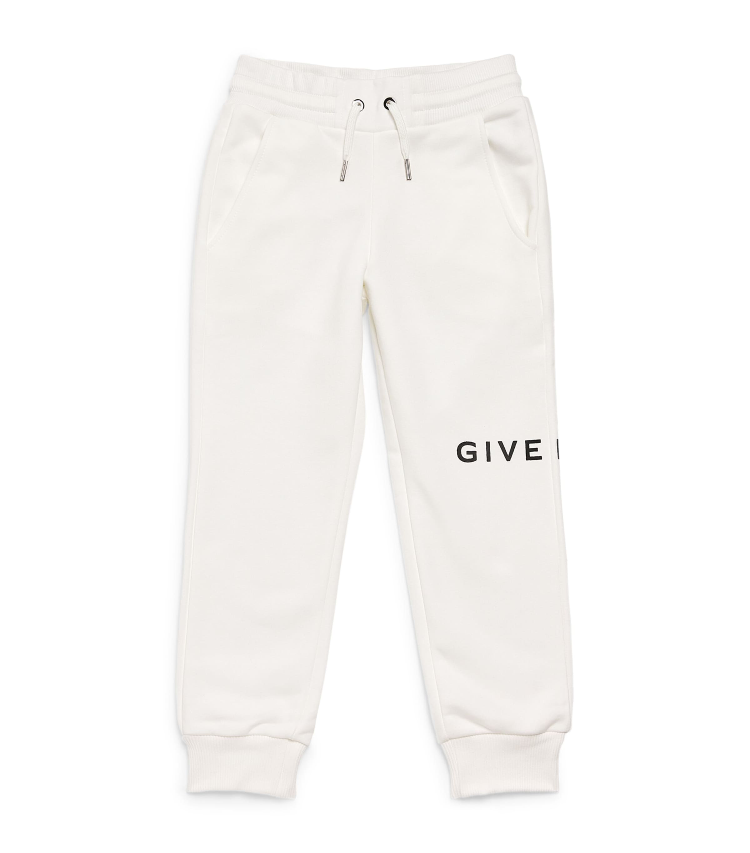 Givenchy Logo-print Drawstring Track Pants In White