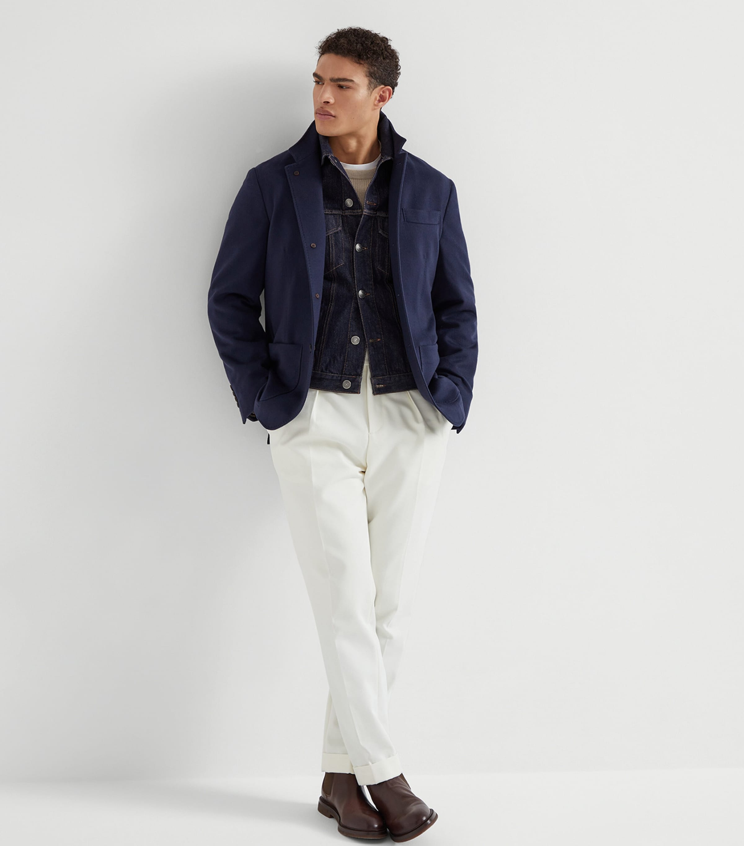 Cashmere Ribbed Sweater CS396 Image 4