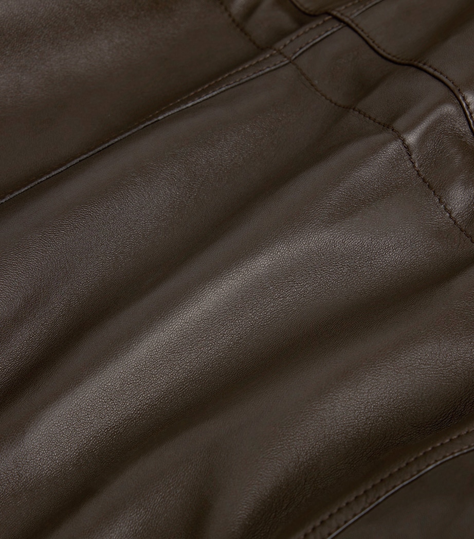 Dunhill Mens Leather Jacket Image 9