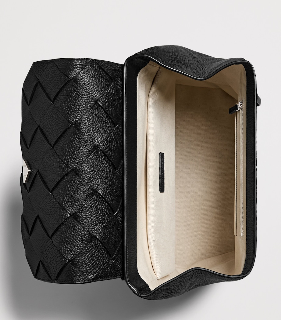 Bottega Veneta Leather Diago Backpack Image 2