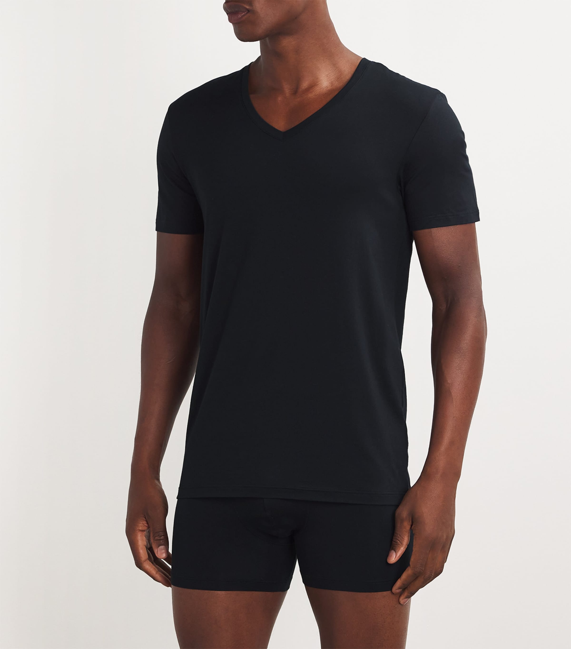 Cotton Superior T-Shirt BLACK Image 2