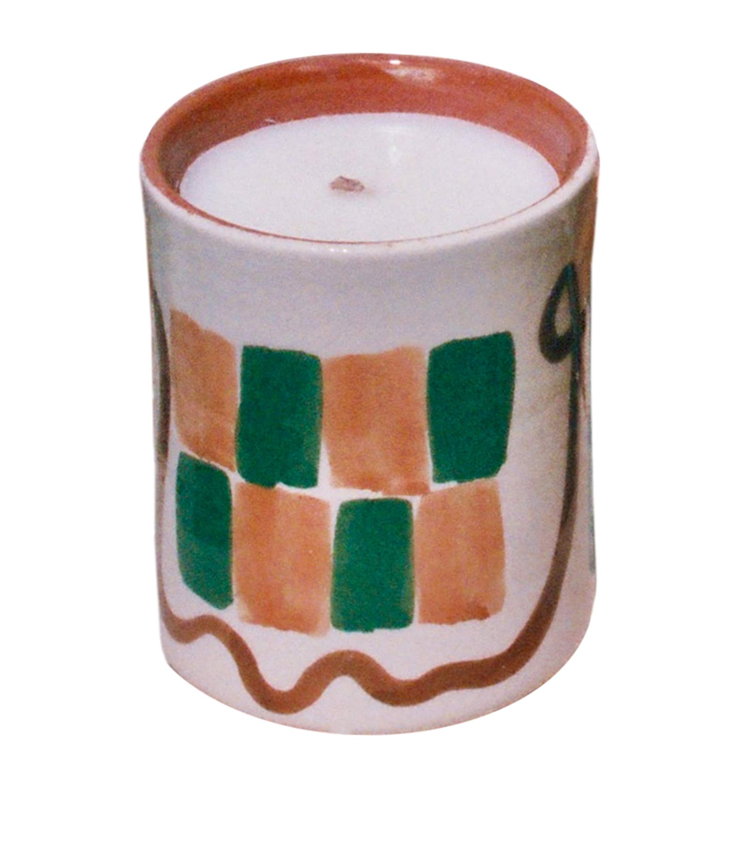 D'orsay X Lrnce 14:30: Palais De La Bahia Mosaic Candle In White