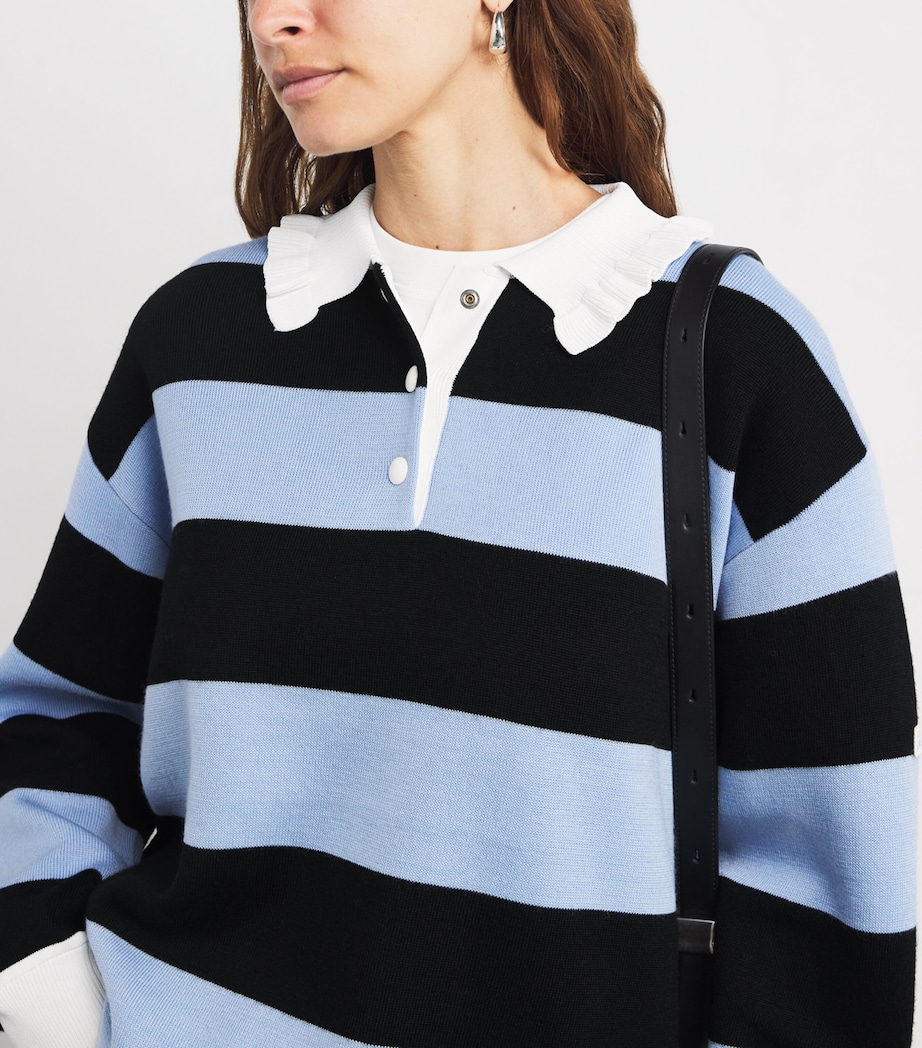 Wool-Blend Stripe Sweater DUAL-COLOR Image 6