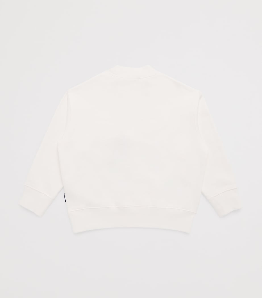 Cotton Bear Graphic Sweatshirt (4-12+ Years) 0330OFFW-ANTIQUE RSE Image 2