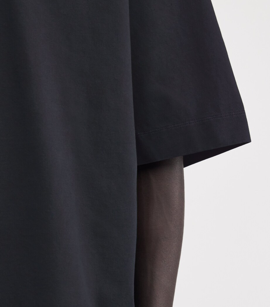 Juun.J Mens Cotton Oversized T-Shirt Navy R Image 6