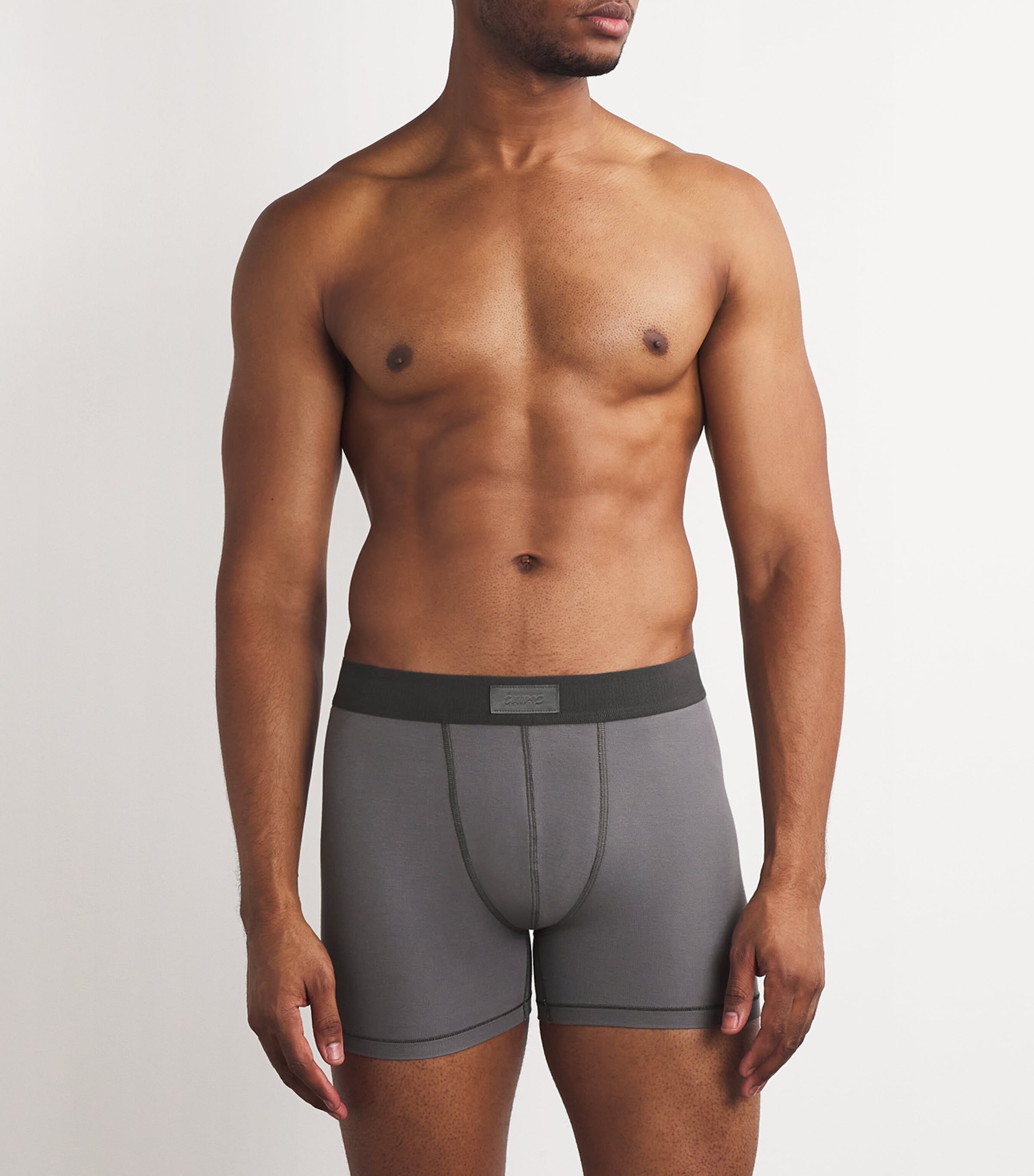 Stretch-Jersey Boxers (Pack of 3) HEATHER MULTI Image 2