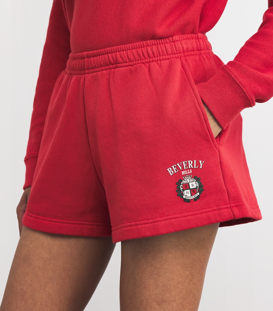 Beverly Hills Crest Sweatshorts RUBY Image 6