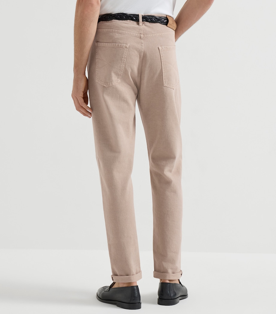 Brunello Cucinelli Mens Iconic Straight Jeans Image 5