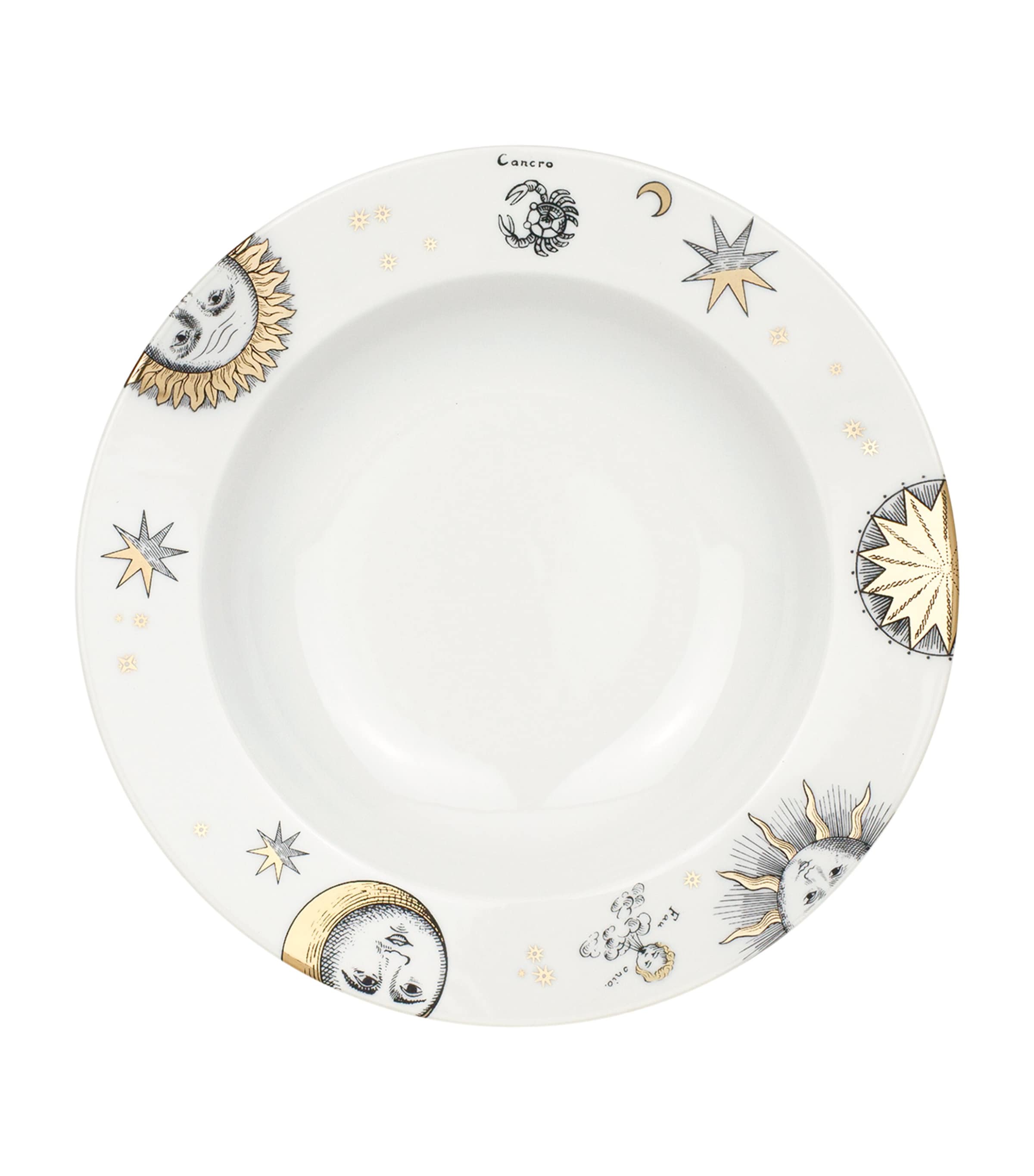 Fornasetti Set of 12 Astronomici Soup Plates (22cm) Image 4