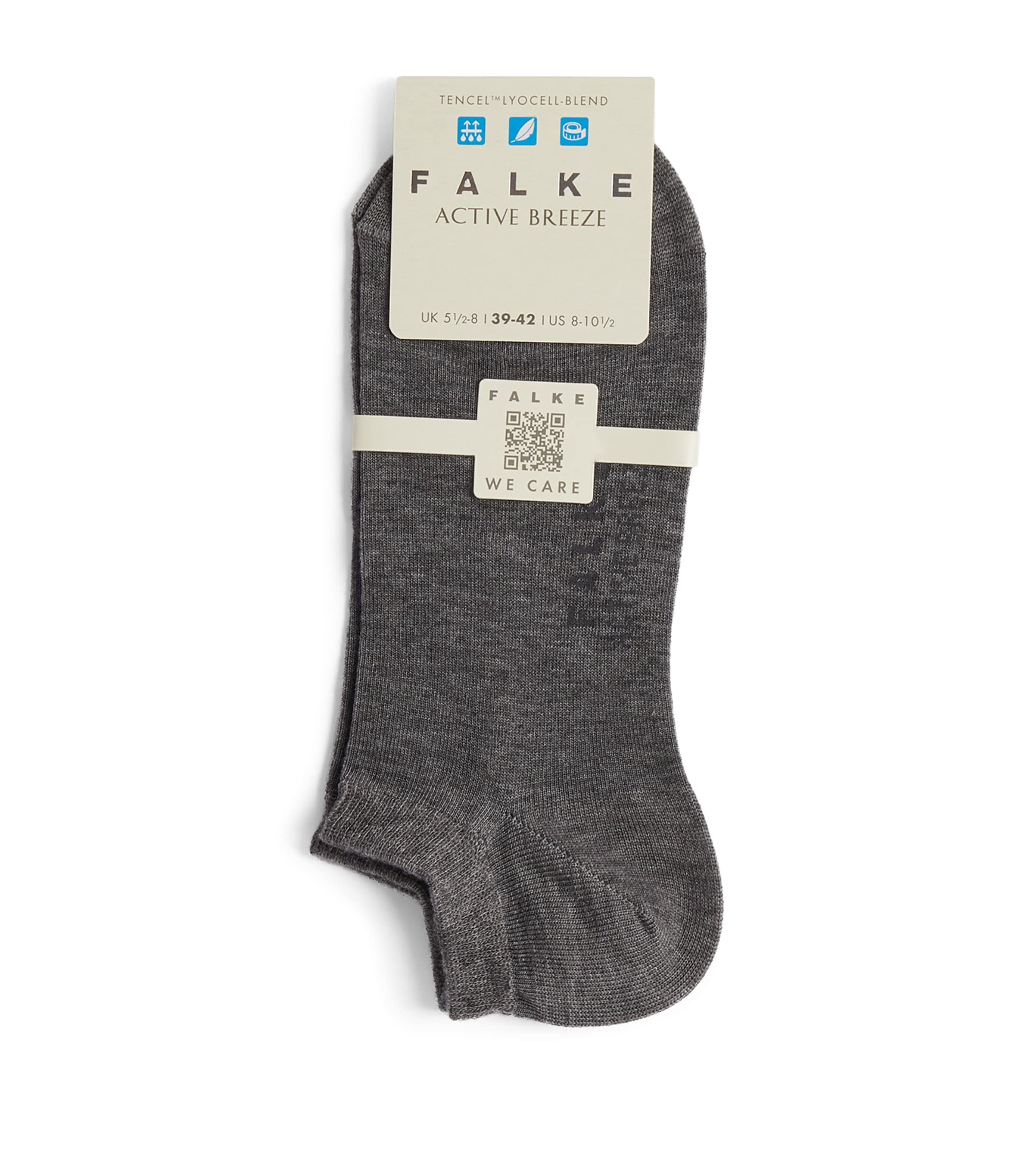 Falke Active Breeze Ankle Socks In Grey