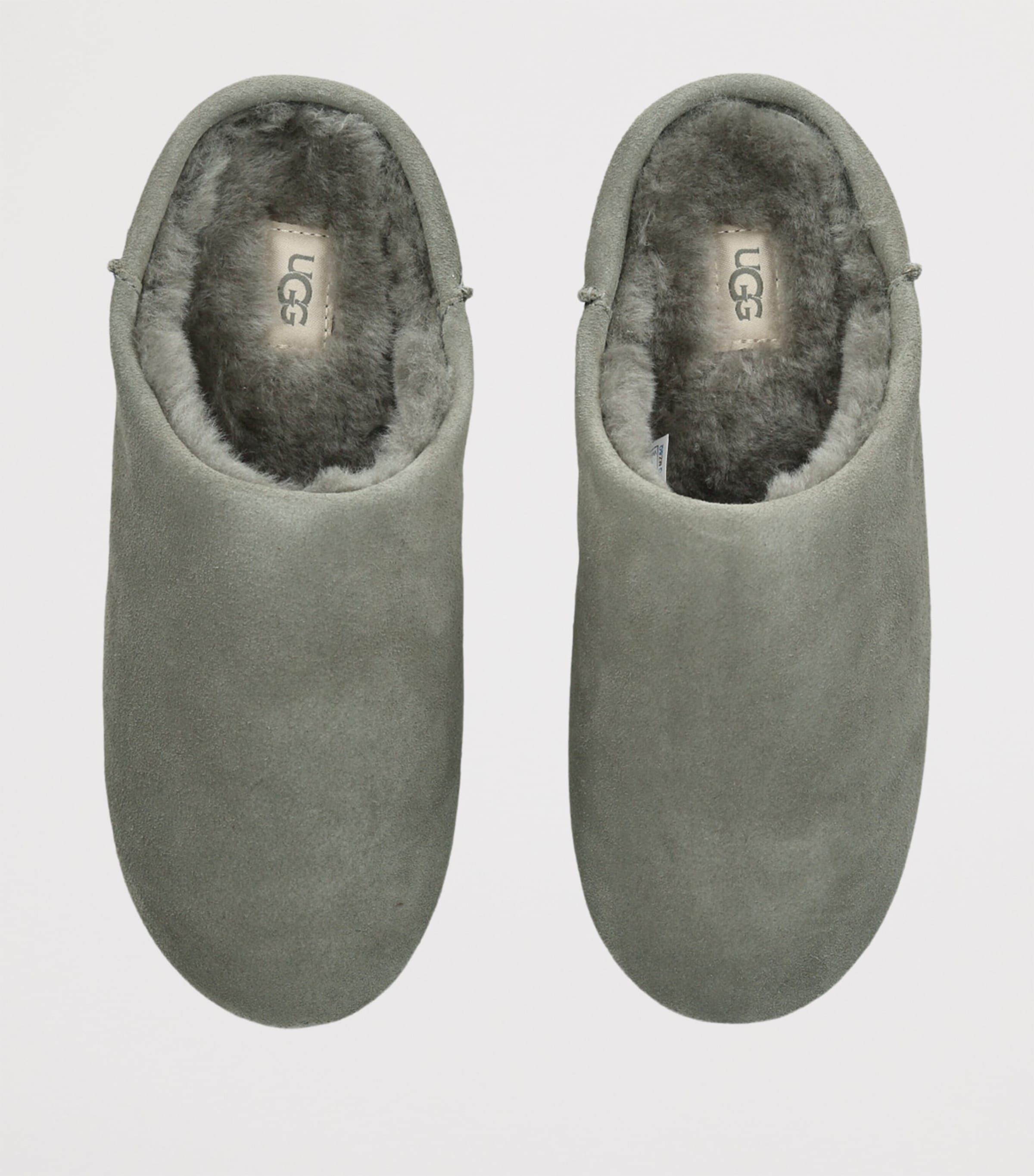 Suede Elea Slippers KHAKI Image 4