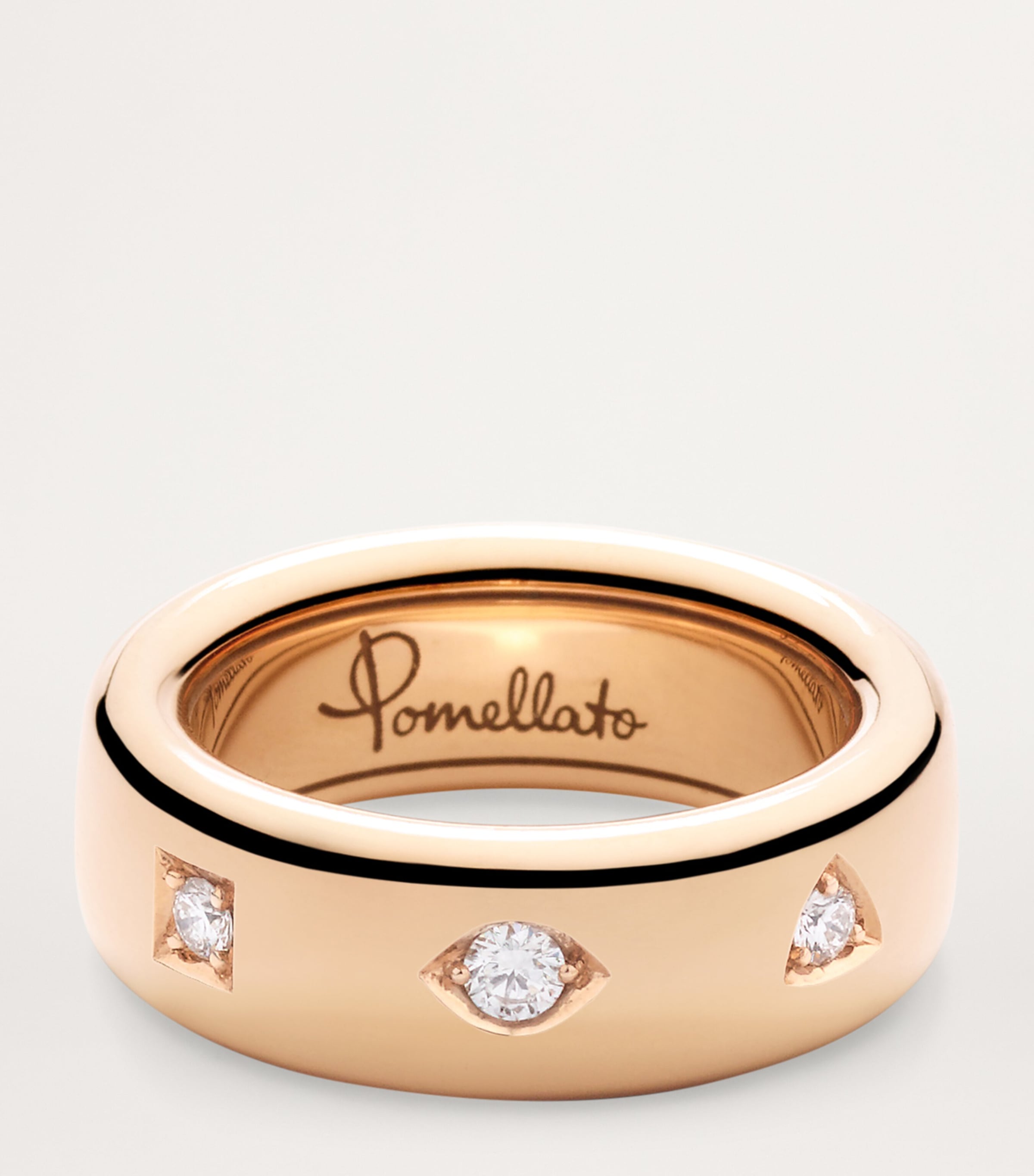 Rose Gold and Diamond Iconica Ring DB000 Image 2