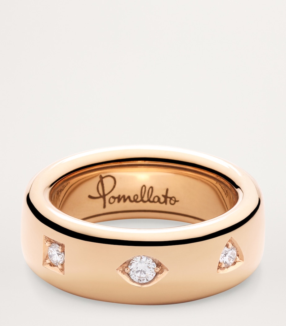 Rose Gold and Diamond Iconica Ring DB000 Image 2