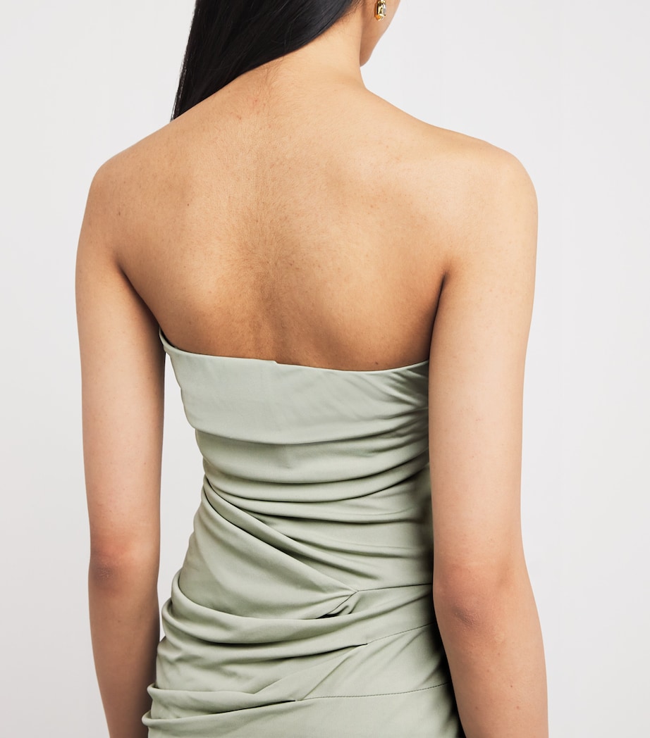 Strapless Odessa Arced Gown SAGE Image 4