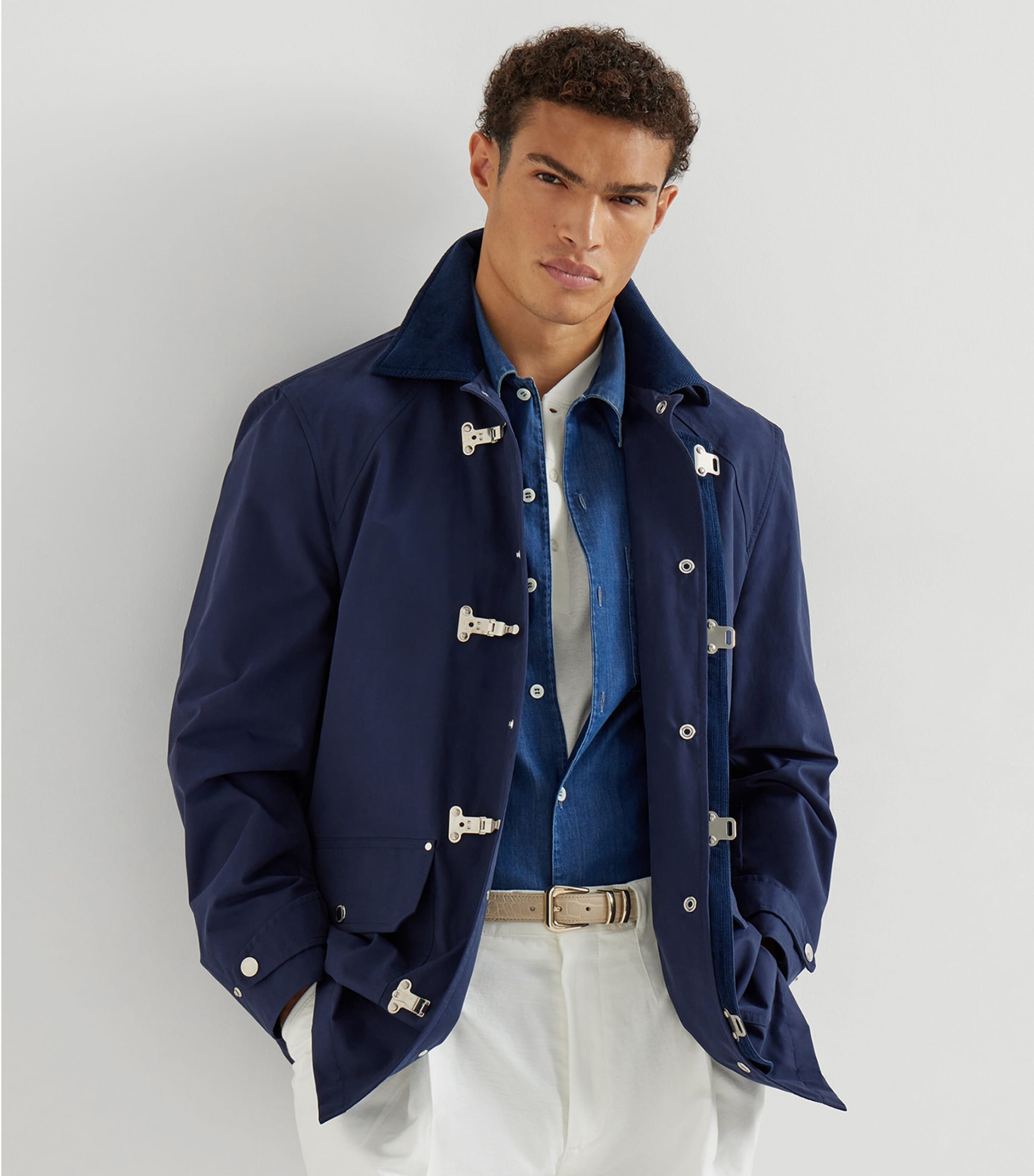 Cotton-Blend Water-Resistant Jacket CCG52 Image 2