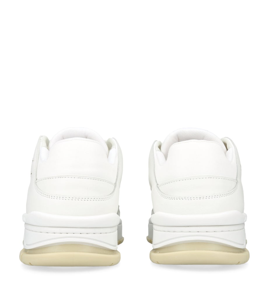 Leather Area Sneakers WHITE Image 2