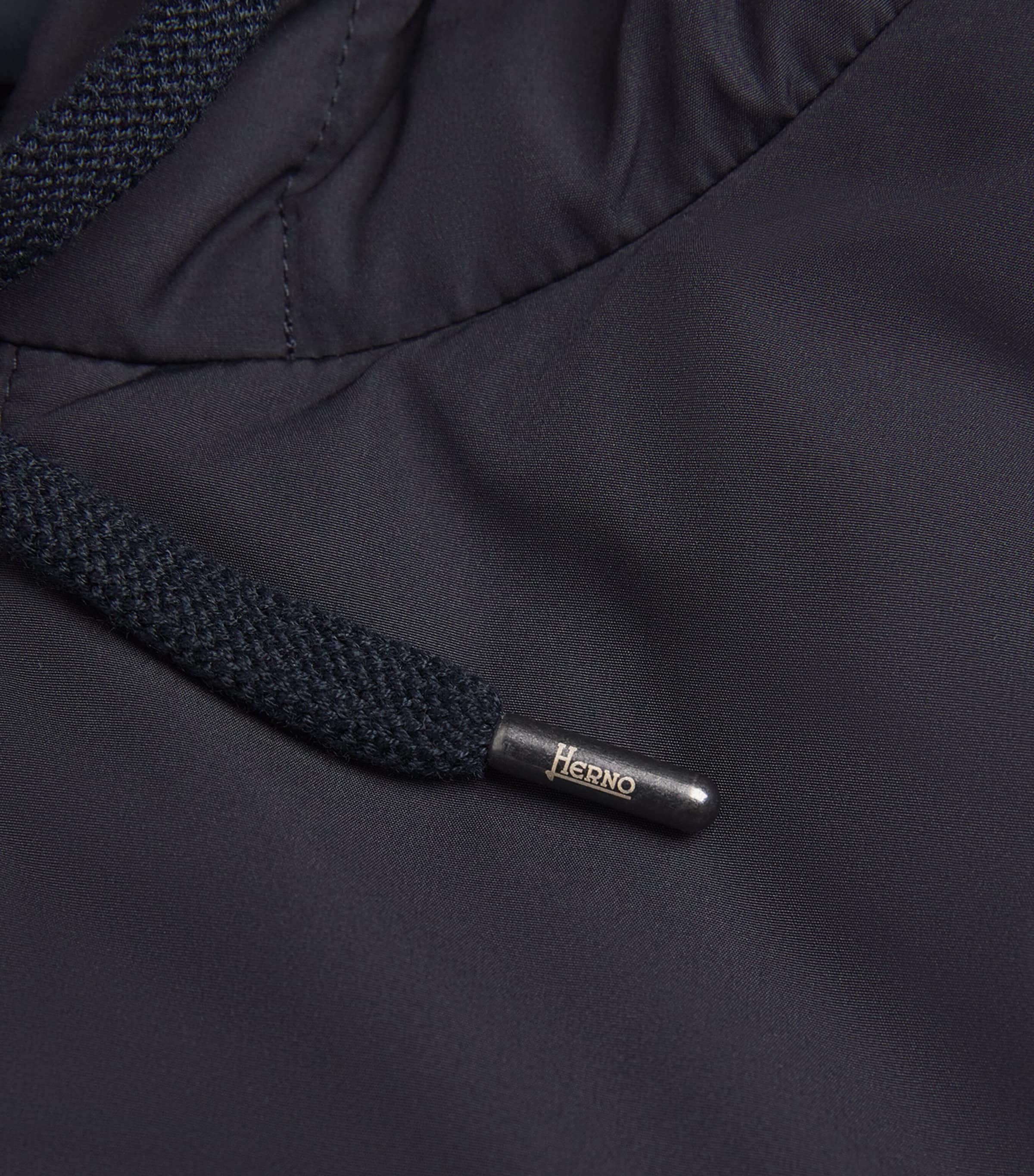 Cotton Hooded Hybrid Jacket BLU 9201 Image 5