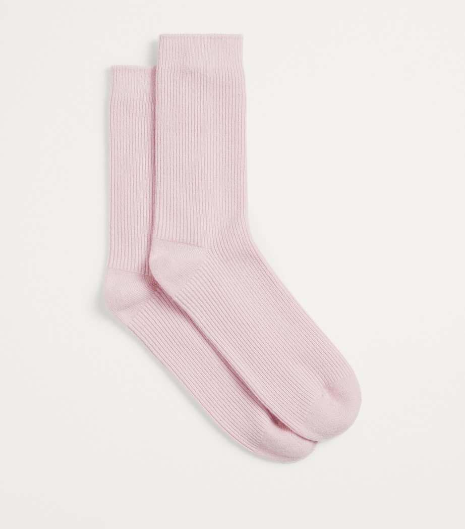 Cashmere Socks FLESH Image 3