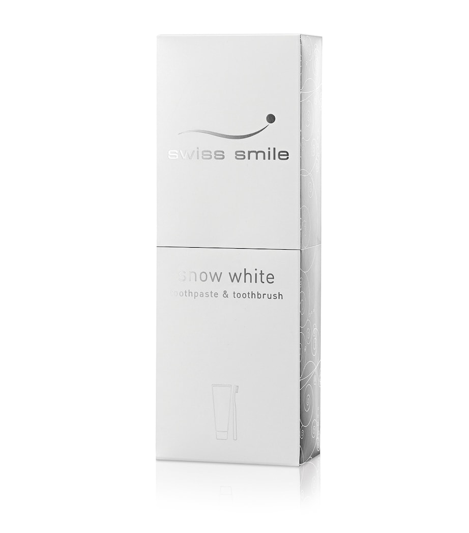 Swiss Smile Snow White Toothpaste and Toothbrush Set (75ml) Image 2