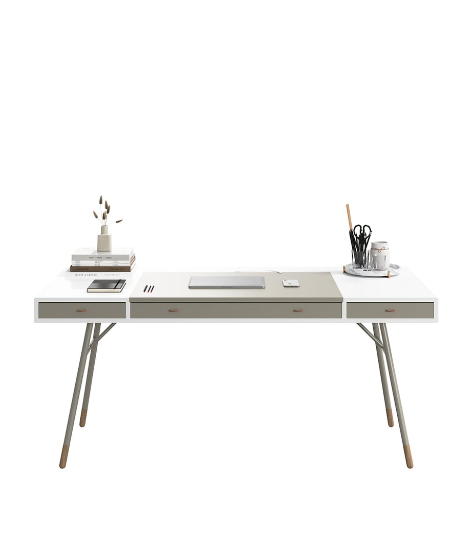 BoConcept Cupertino Desk Matt Ash Grey Image 1