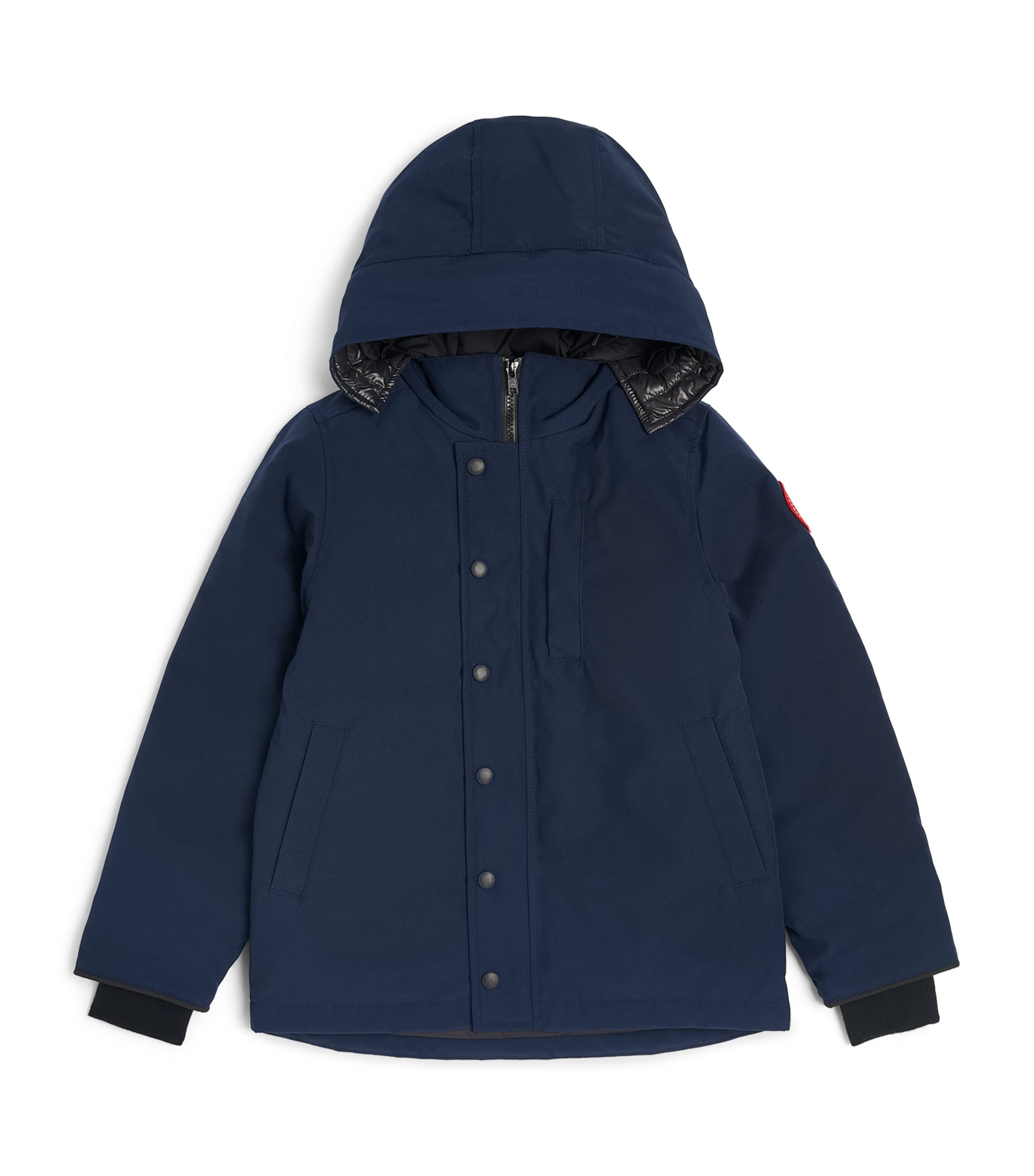 Canada Goose Kids' Logan Hooded 625 Fill Power Down Parka In Navy