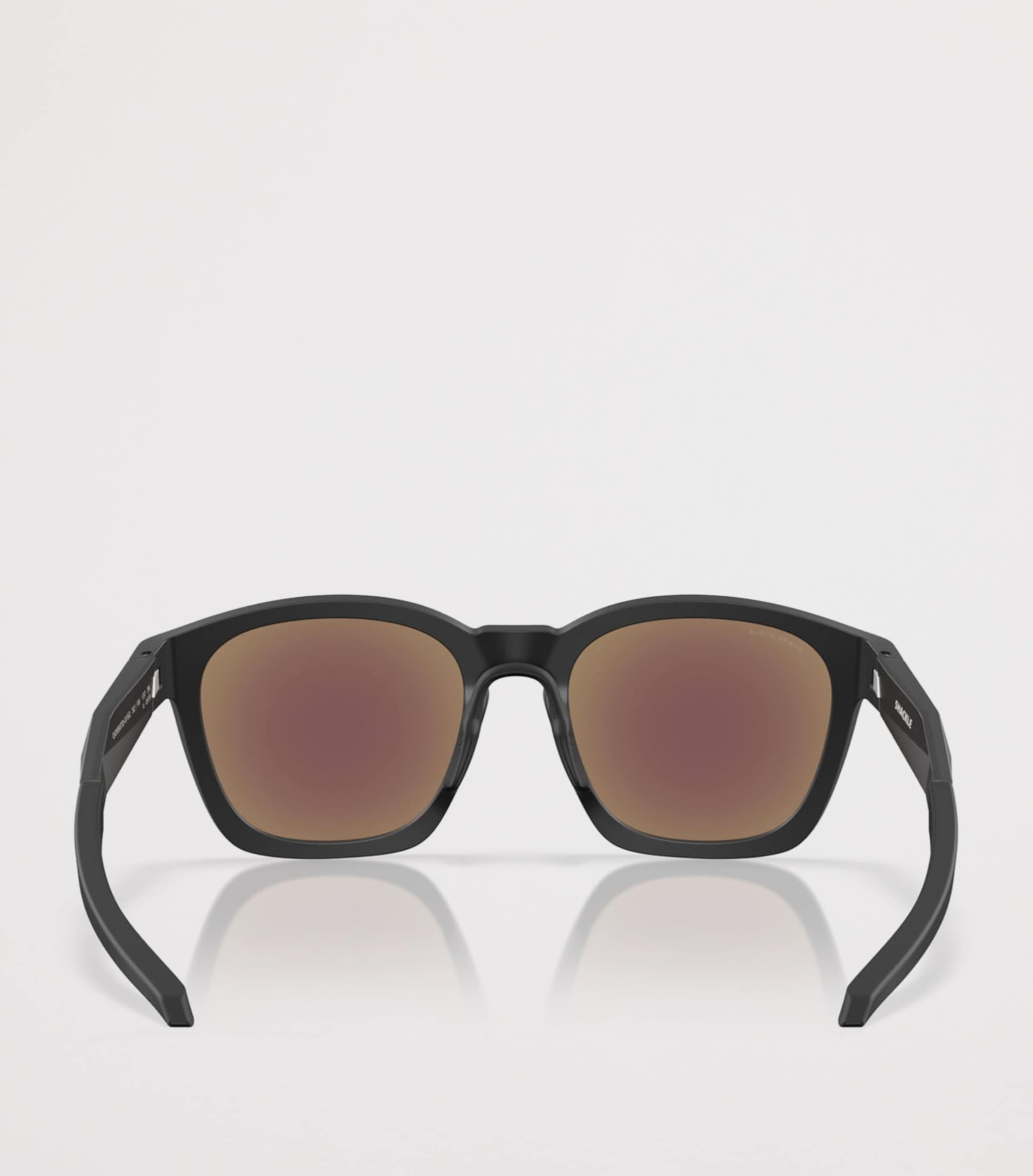 Oakley Shackle Square Sunglasses Black Image 4