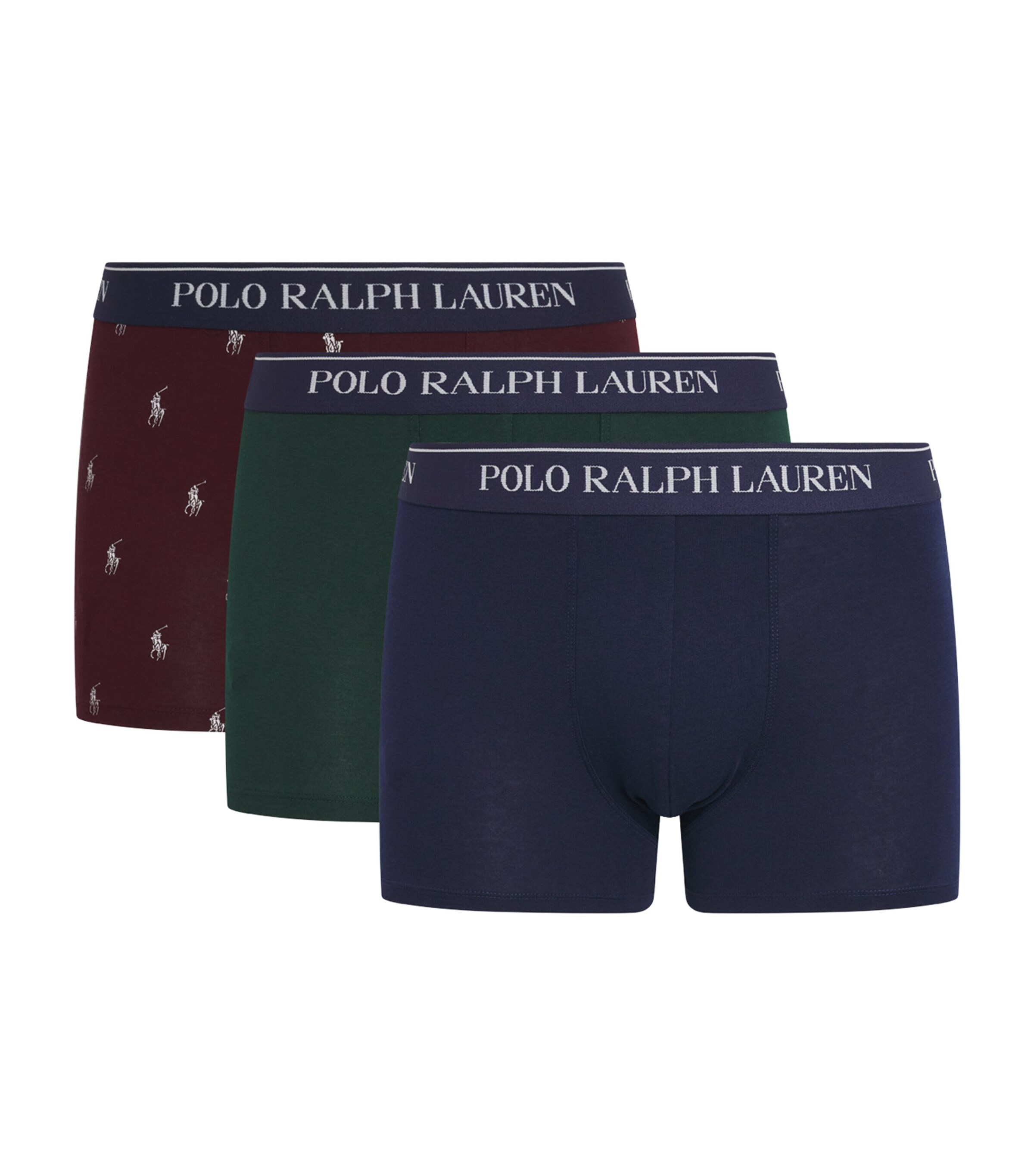Polo Ralph Lauren Stretch-Cotton Boxer Briefs (Pack of 3) | Men Clothing | Socks & Underwear | Boxers & Briefs | Designers | Polo Ralph Lauren | Ralph Lauren