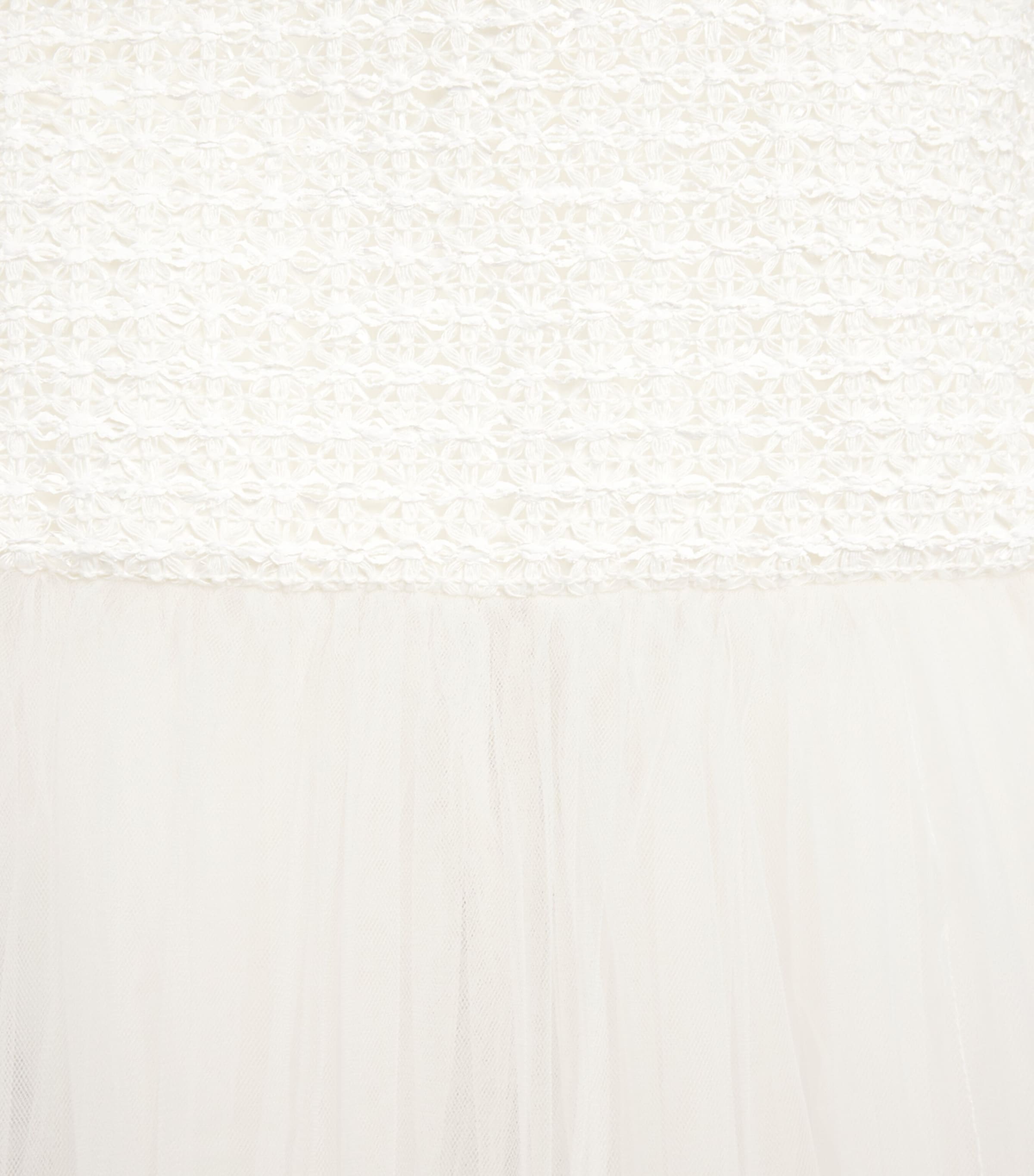 Strapless Entre Deux Gown WHITE Image 5