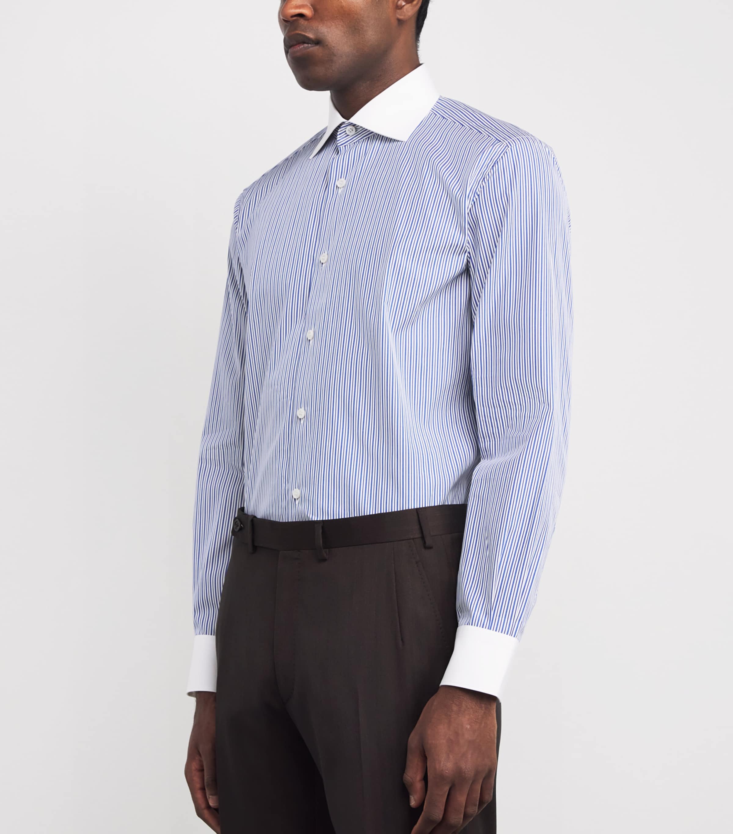 Cotton Stripe Shirt 4190 Image 3