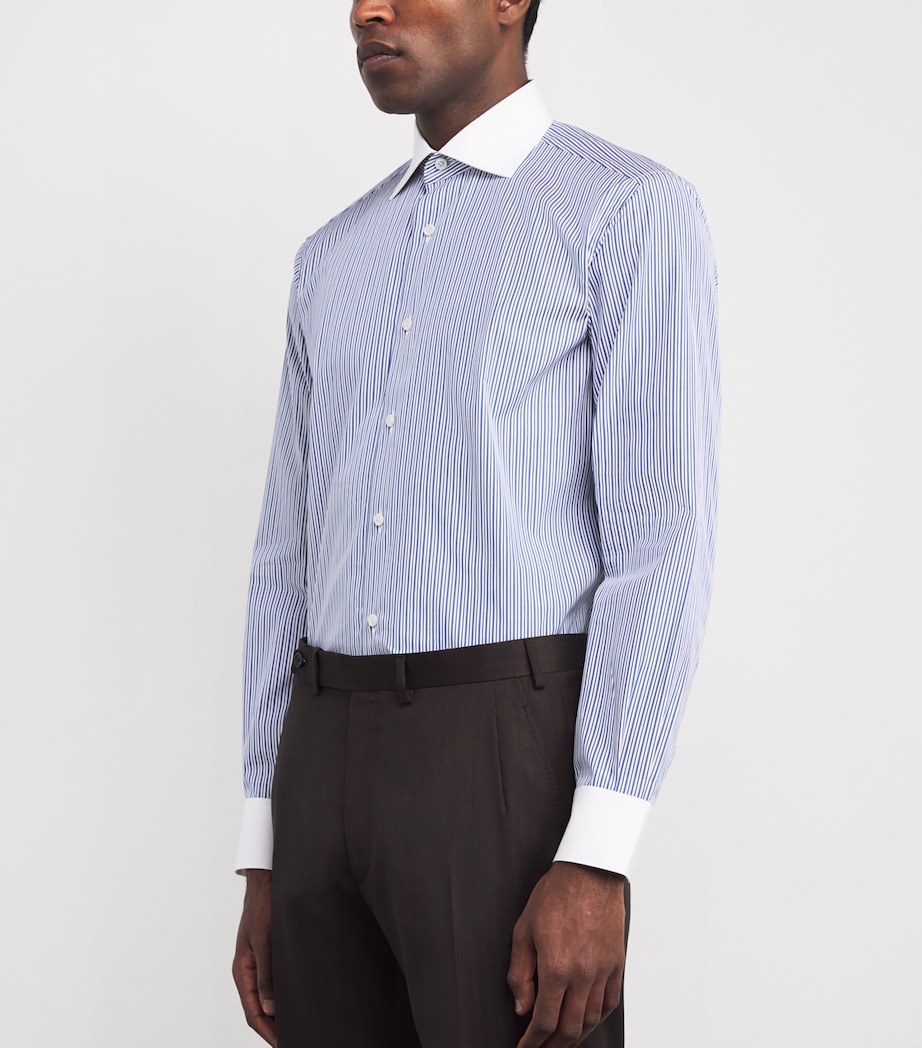 Cotton Stripe Shirt 4190 Image 3