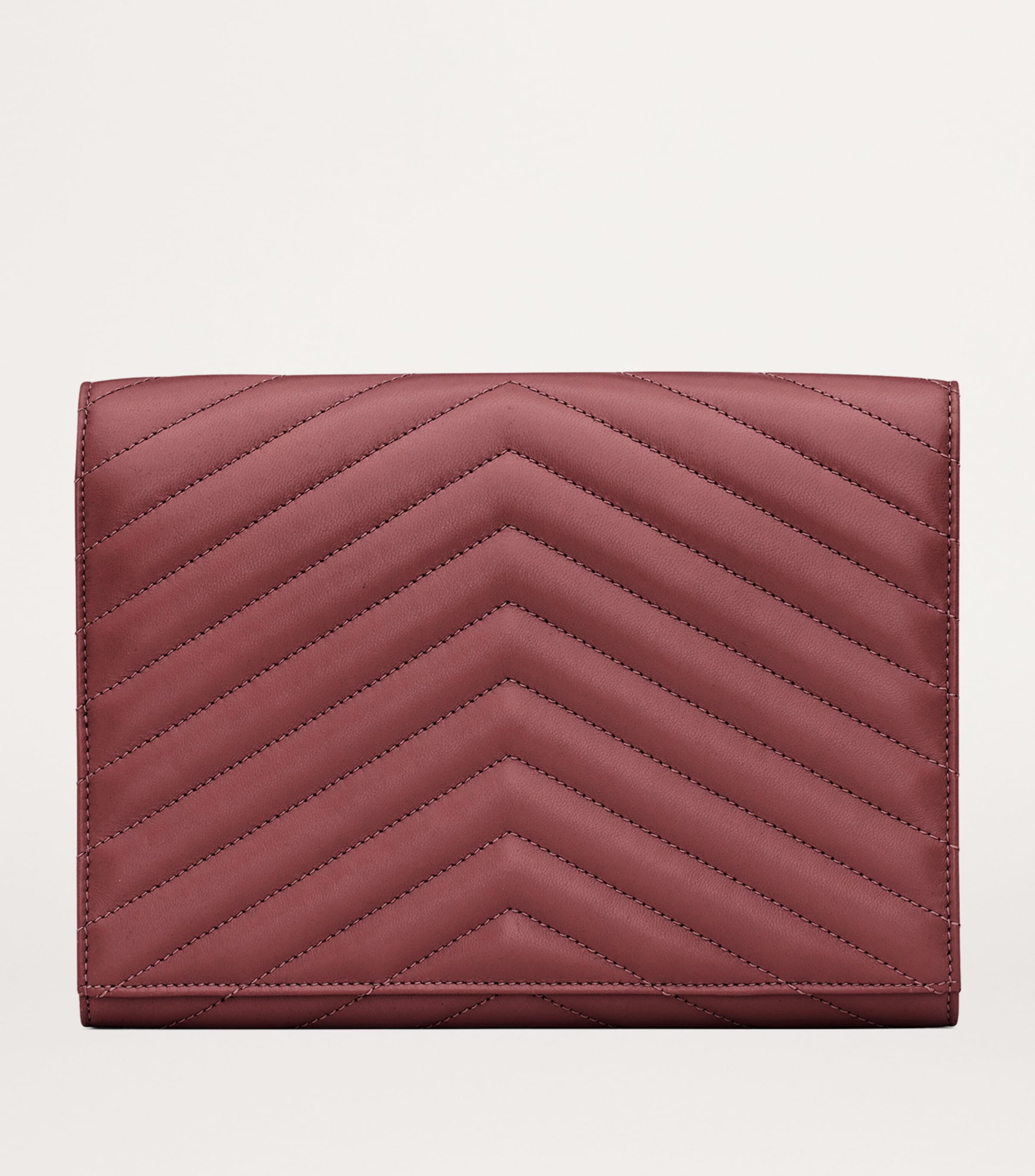 Saint Laurent Small Monogram Matelassé Envelope Pouch