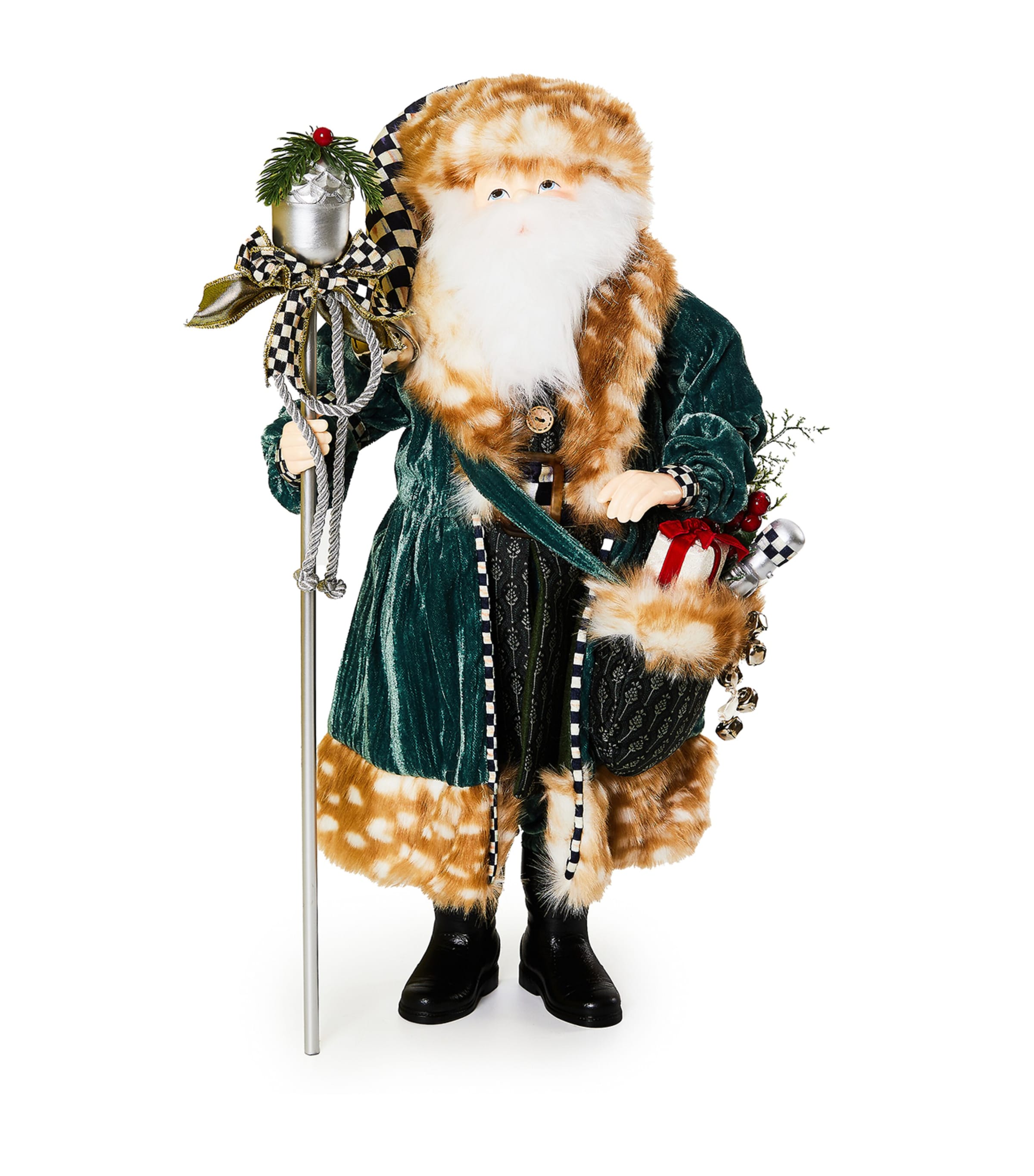 Shop Mackenzie-childs Farmhouse Santa Ornament