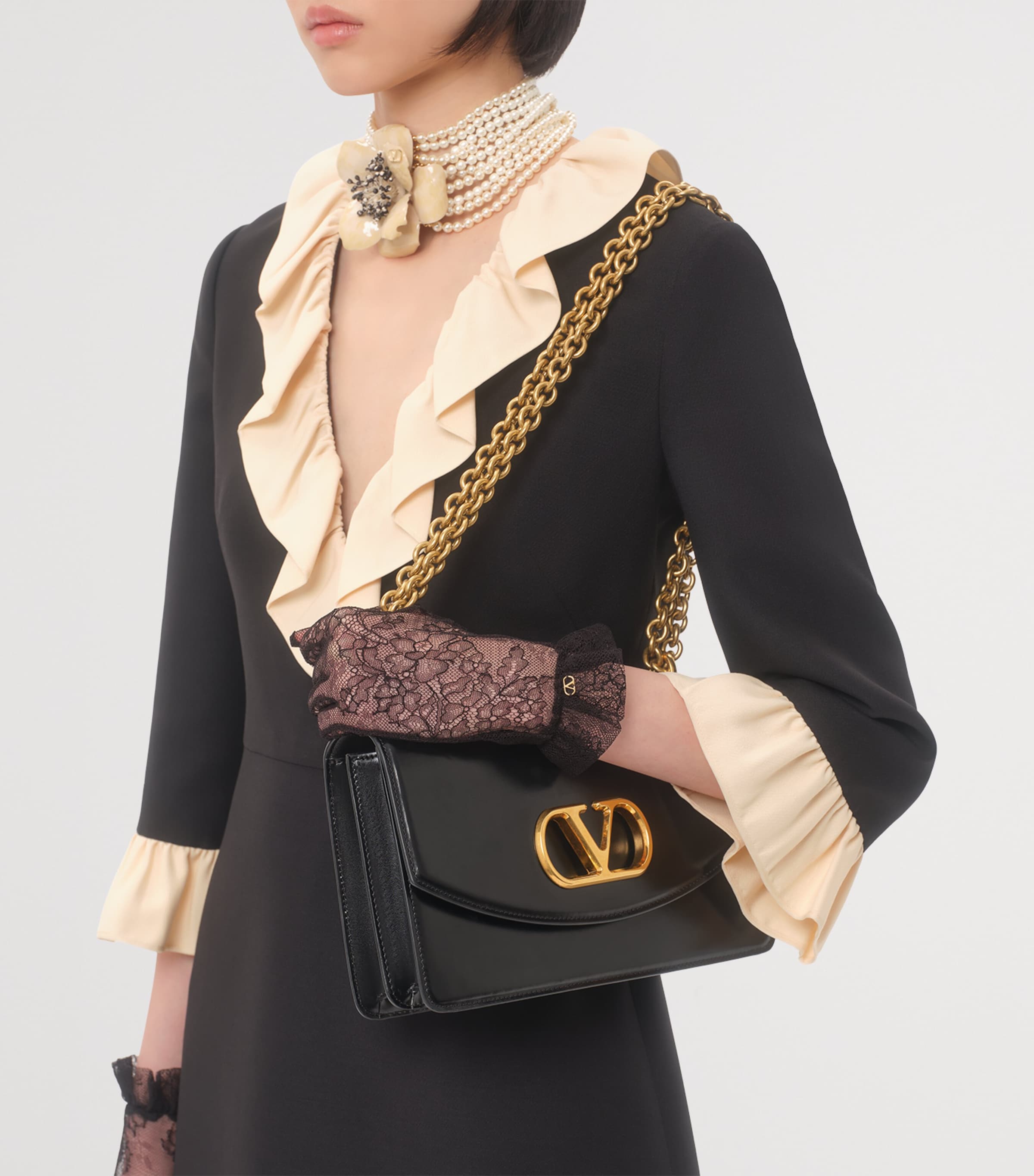 Crepe Couture Mini Dress TB1 Image 5