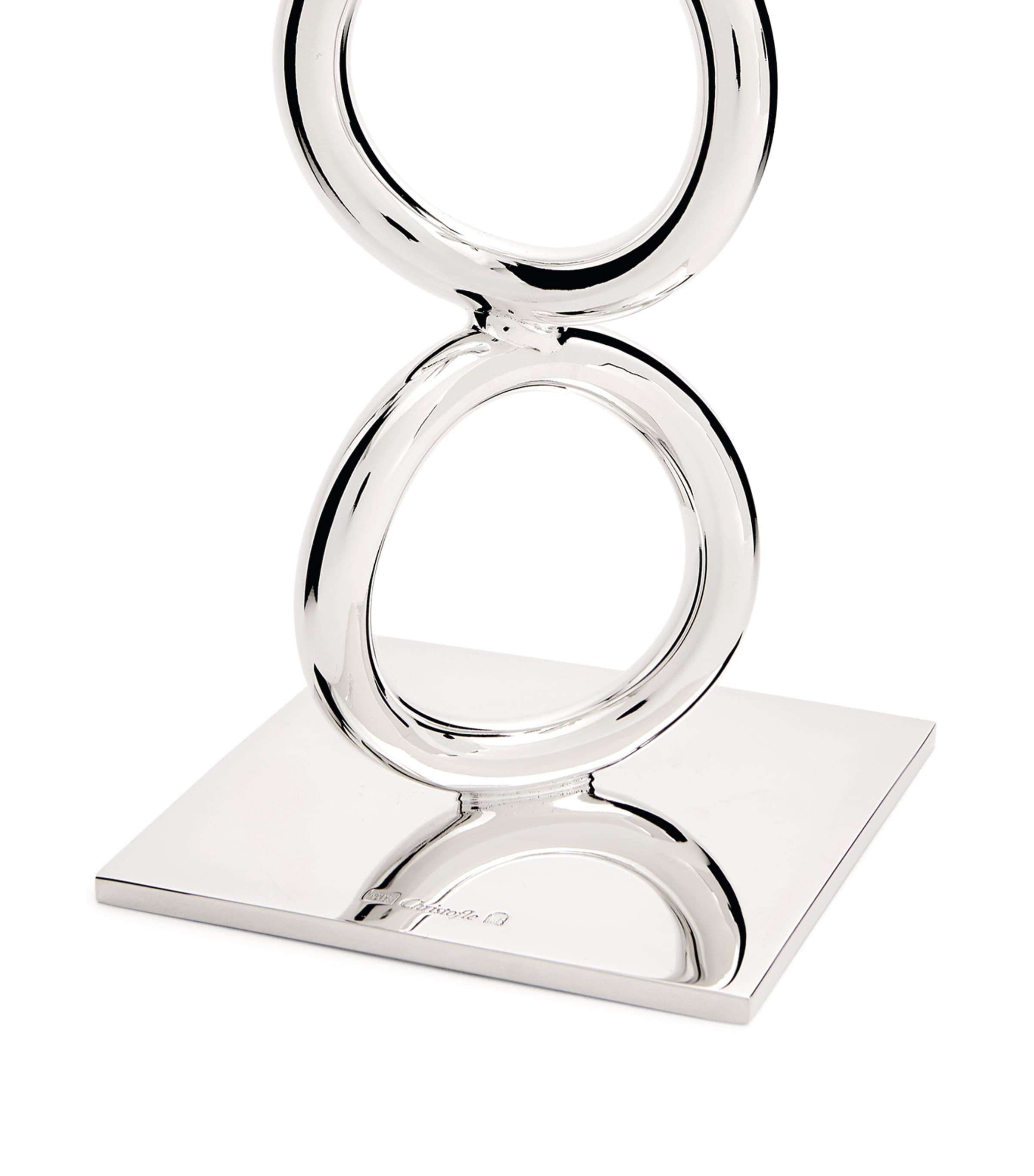 Silver-Plated Vertigo Candlestick SILVER Image 2