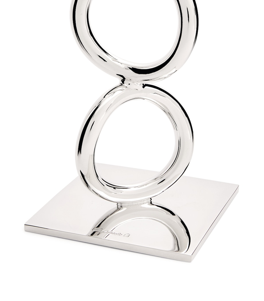 Silver-Plated Vertigo Candlestick SILVER Image 2