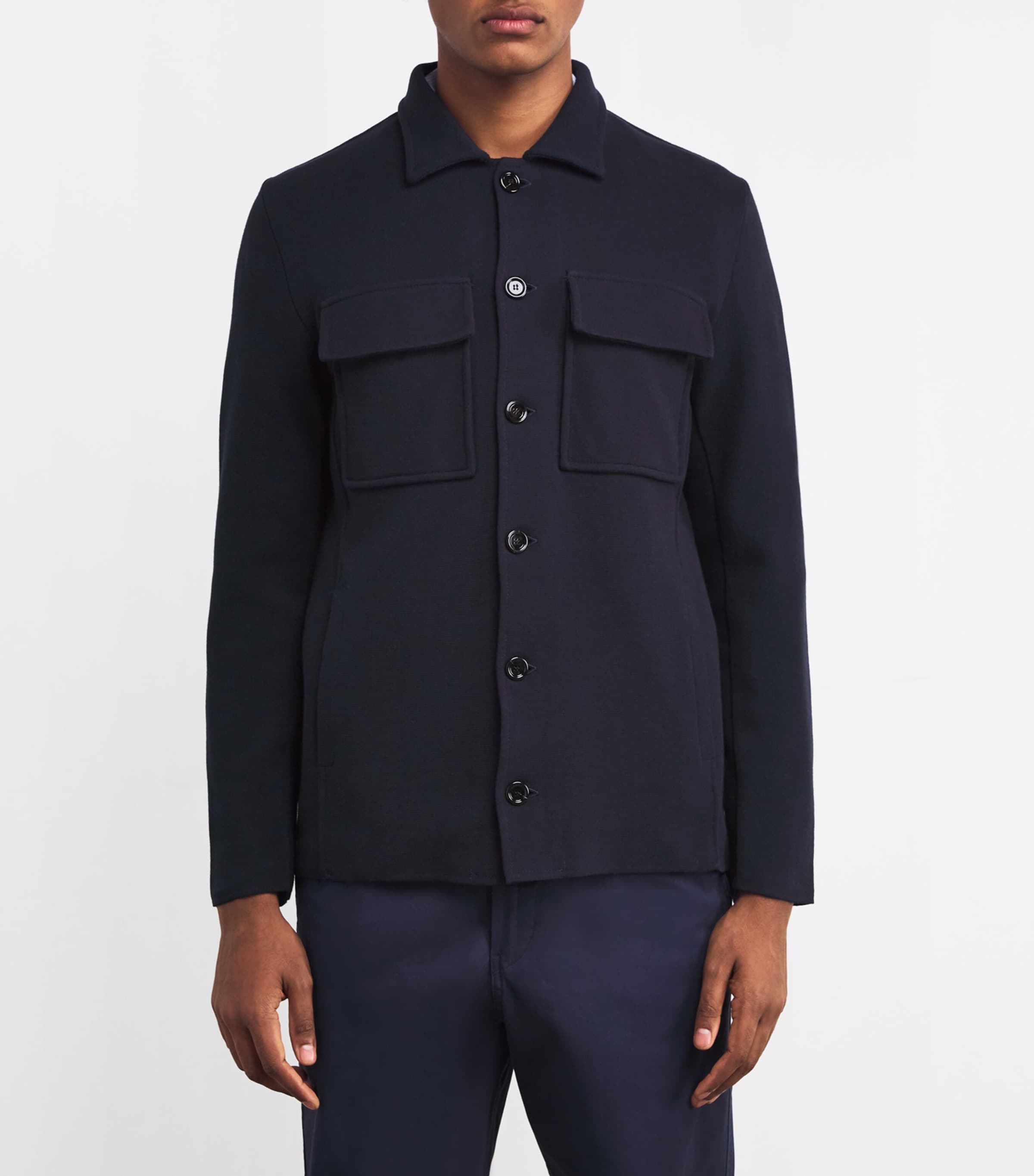 Cotton Button-Up Jacket 850 Image 3