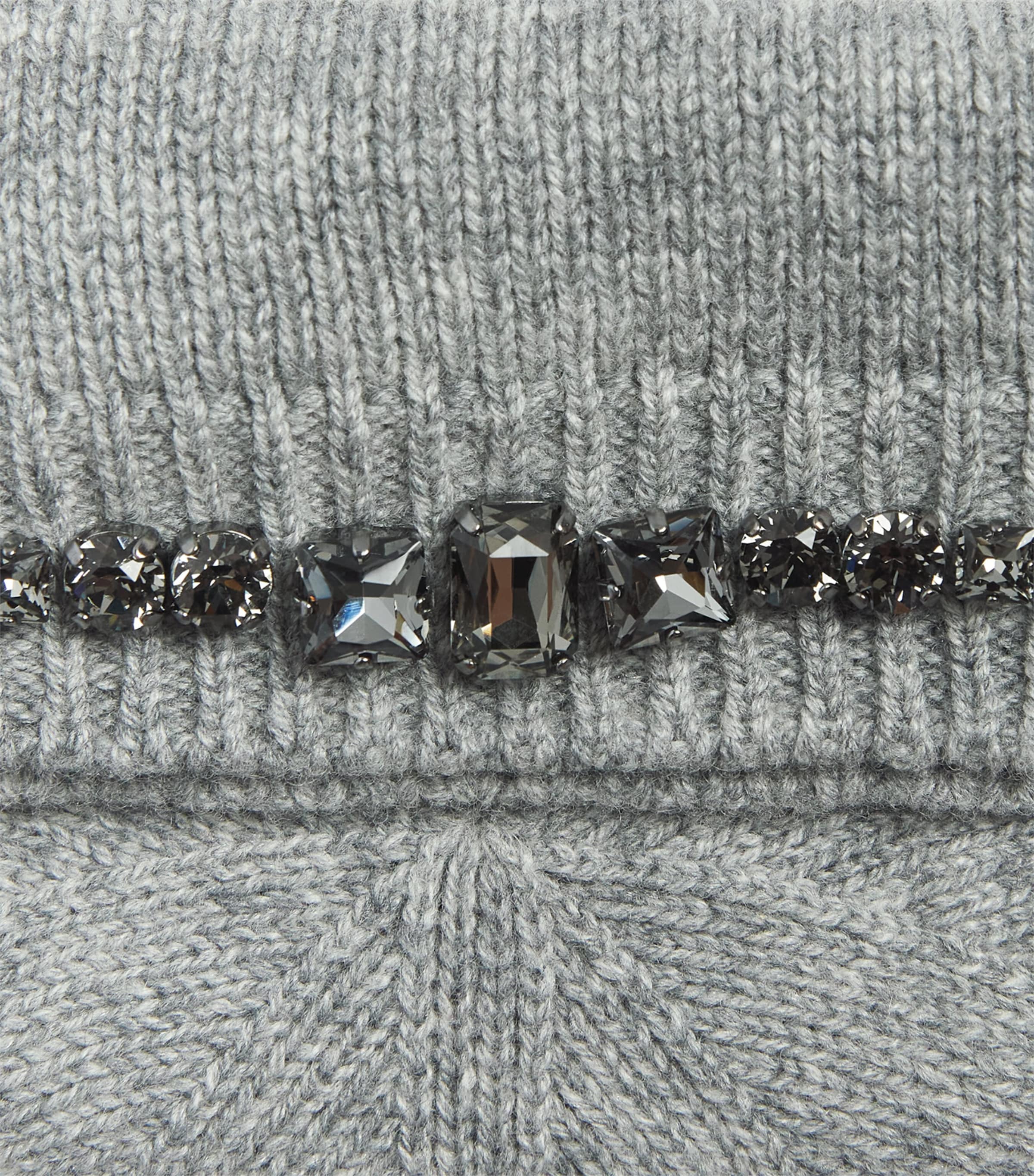 Fabiana Filippi Virgin Wool-Silk-Cashmere Beanie Roccia Image 3