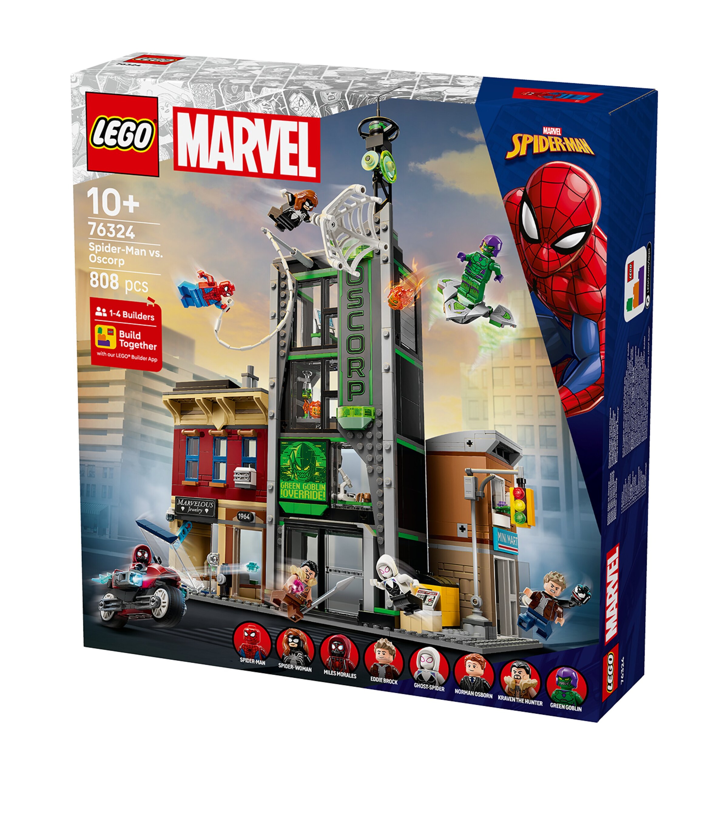 LEGO Marvel Spider-Man vs. Oscorp 76324 MULTI Image 2