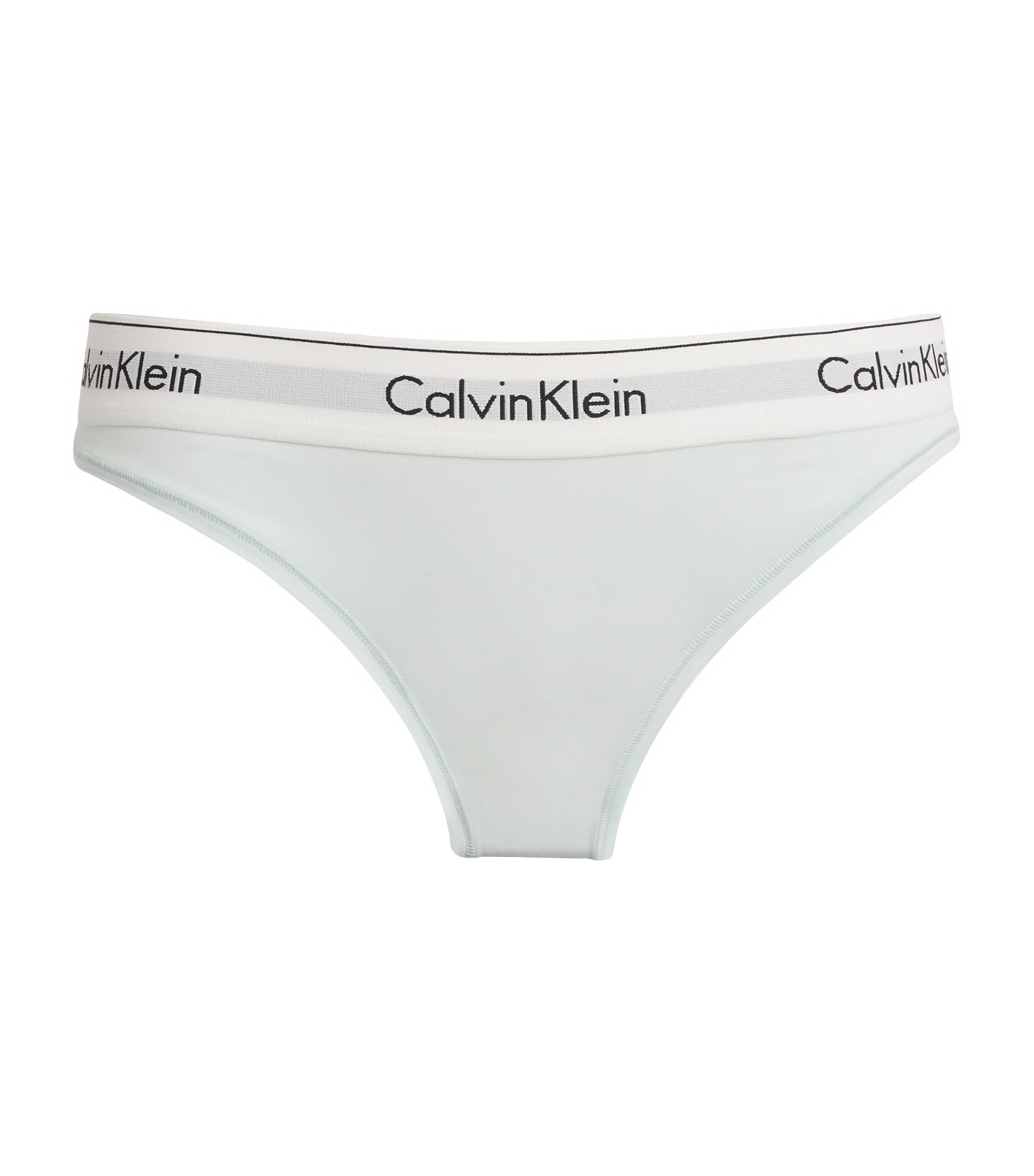 Shop Calvin Klein Modern Cotton Bikini Briefs In Blue