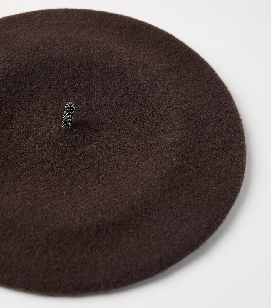 Wool Monili Beret C4211 Image 3