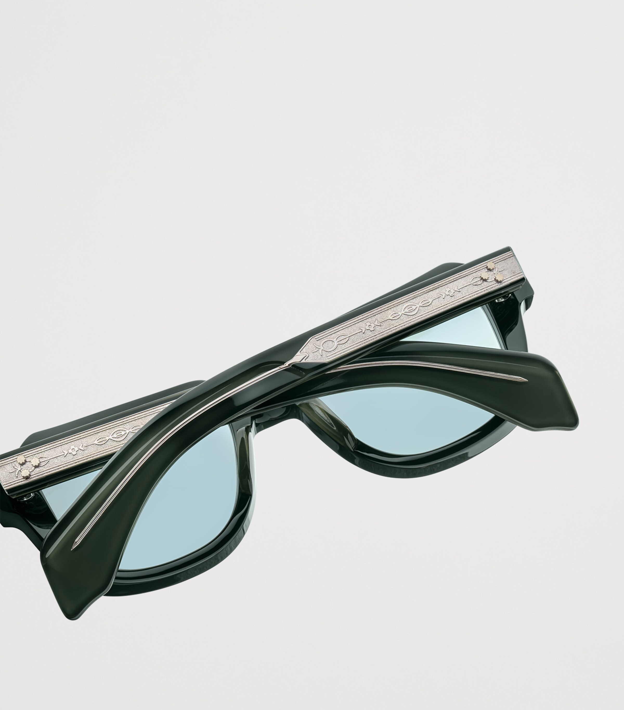 Jacques Marie Mage Acetate Taos Sunglasses Evergreen Image 5