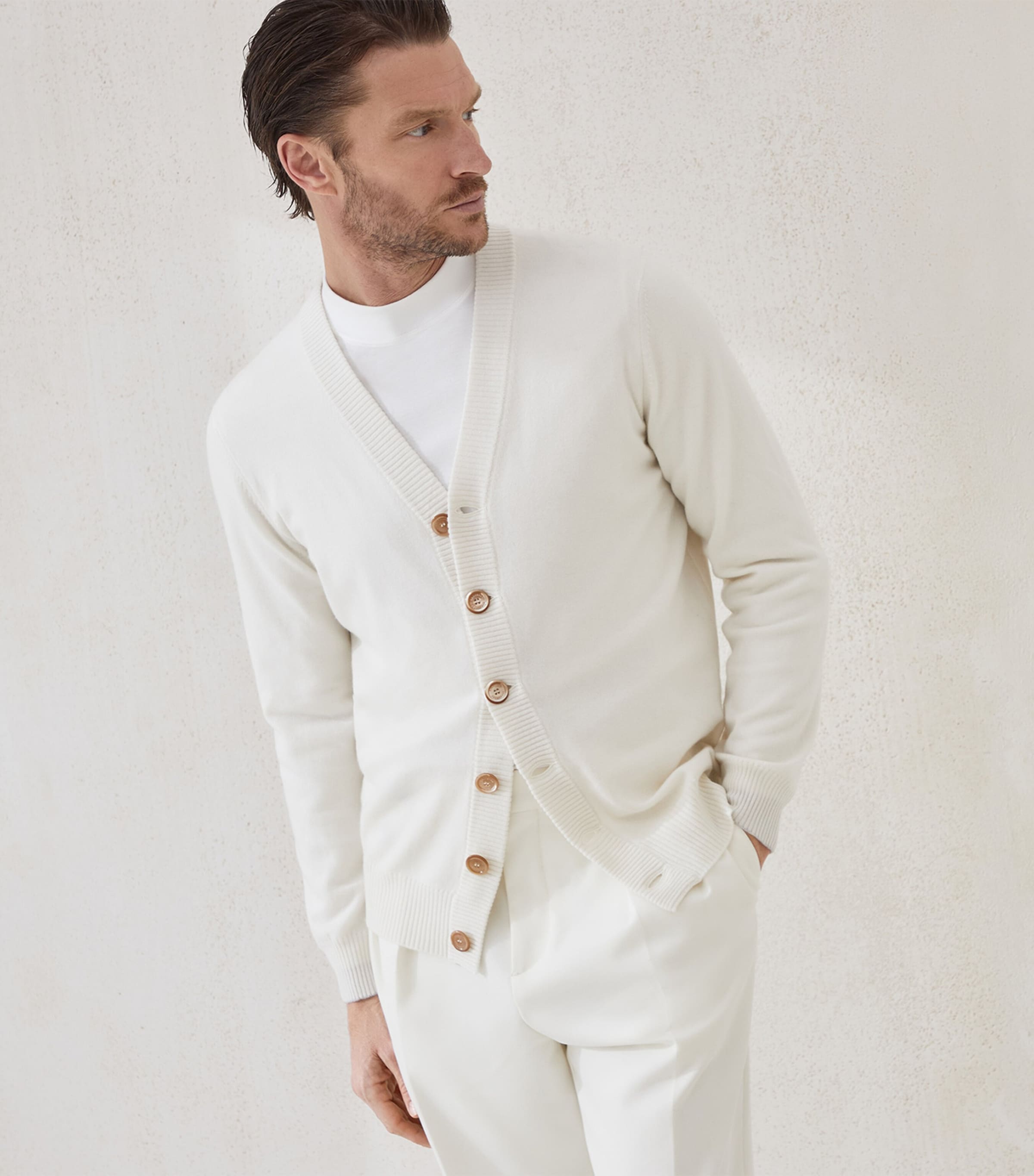 Cashmere Cardigan CO312 Image 2