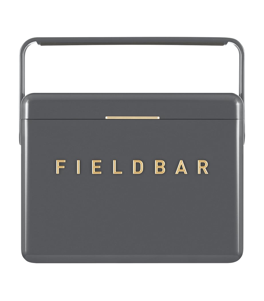 Mini Bar Cooler Box with Leather Sling (4L) GREY Image 1
