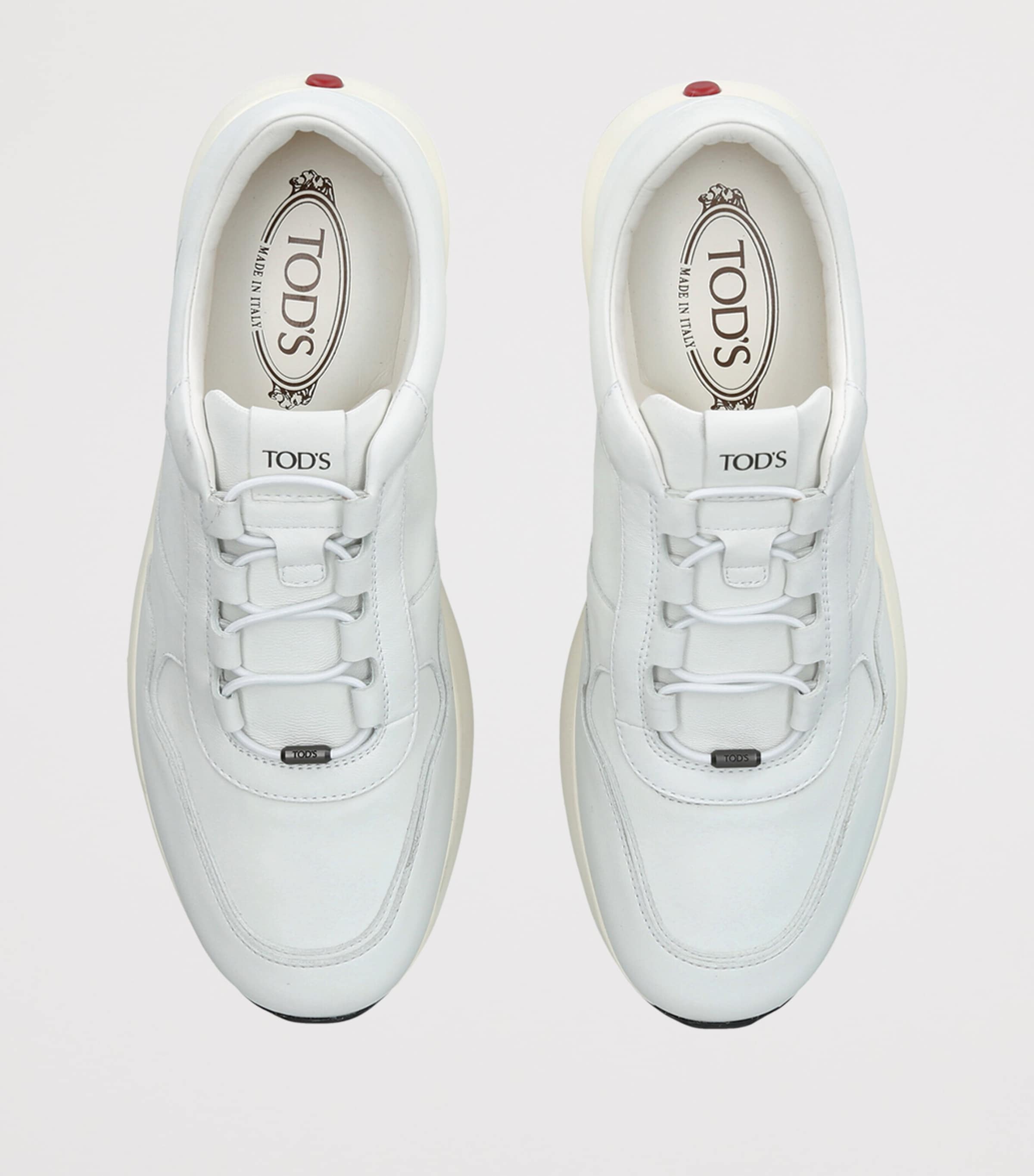 Tod's Leather Allacciato 79k Sneakers White Image 3