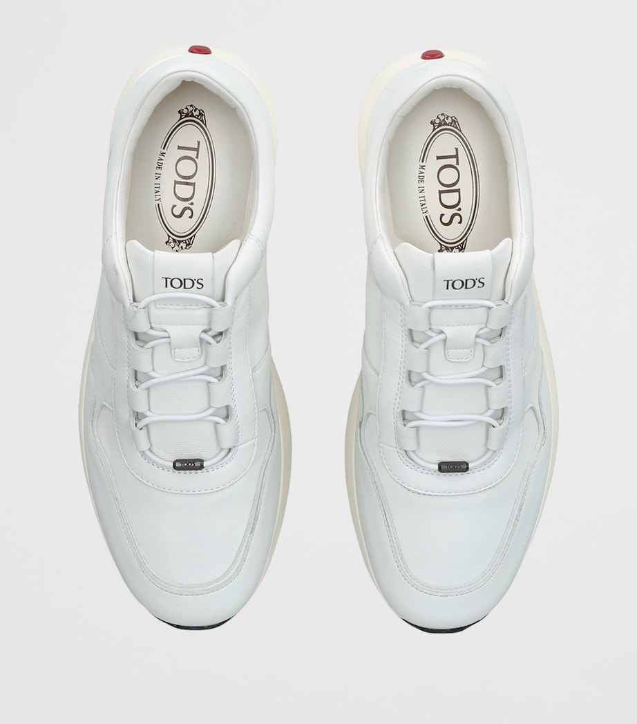 Tod's Leather Allacciato 79k Sneakers White Image 3