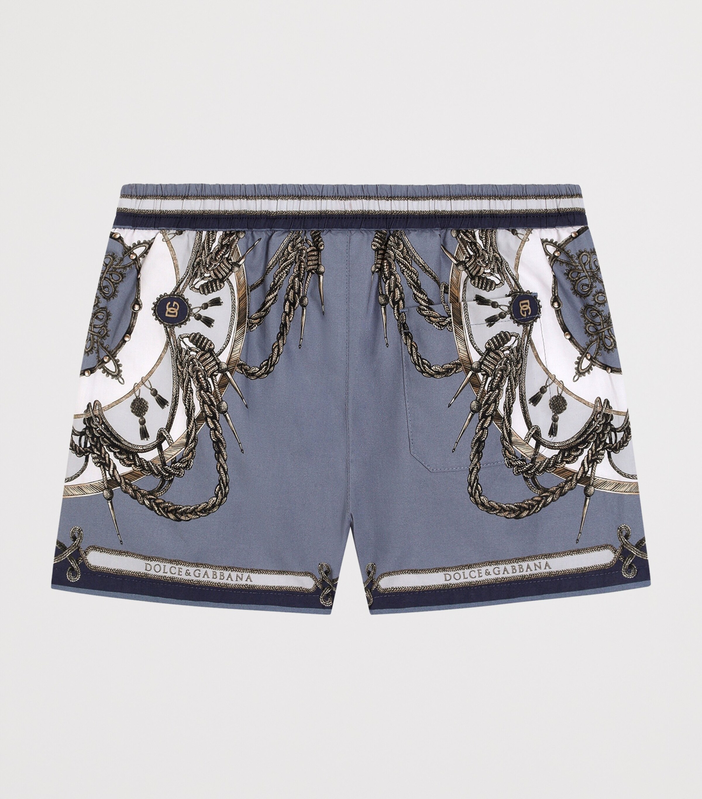 Dolce&Gabbana Kids Cargo Print Shorts (3-30 Months) Cord Image 2