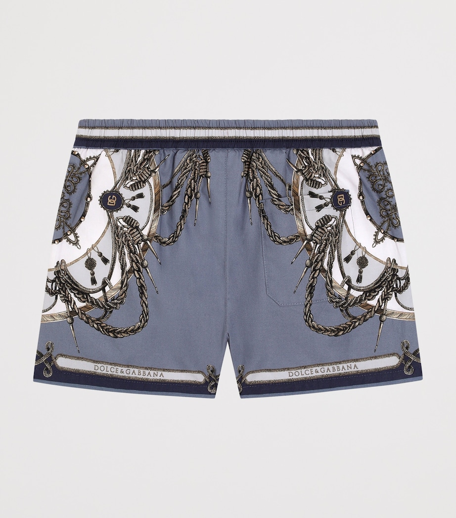 Dolce&Gabbana Kids Cargo Print Shorts (3-30 Months) Cord Image 2